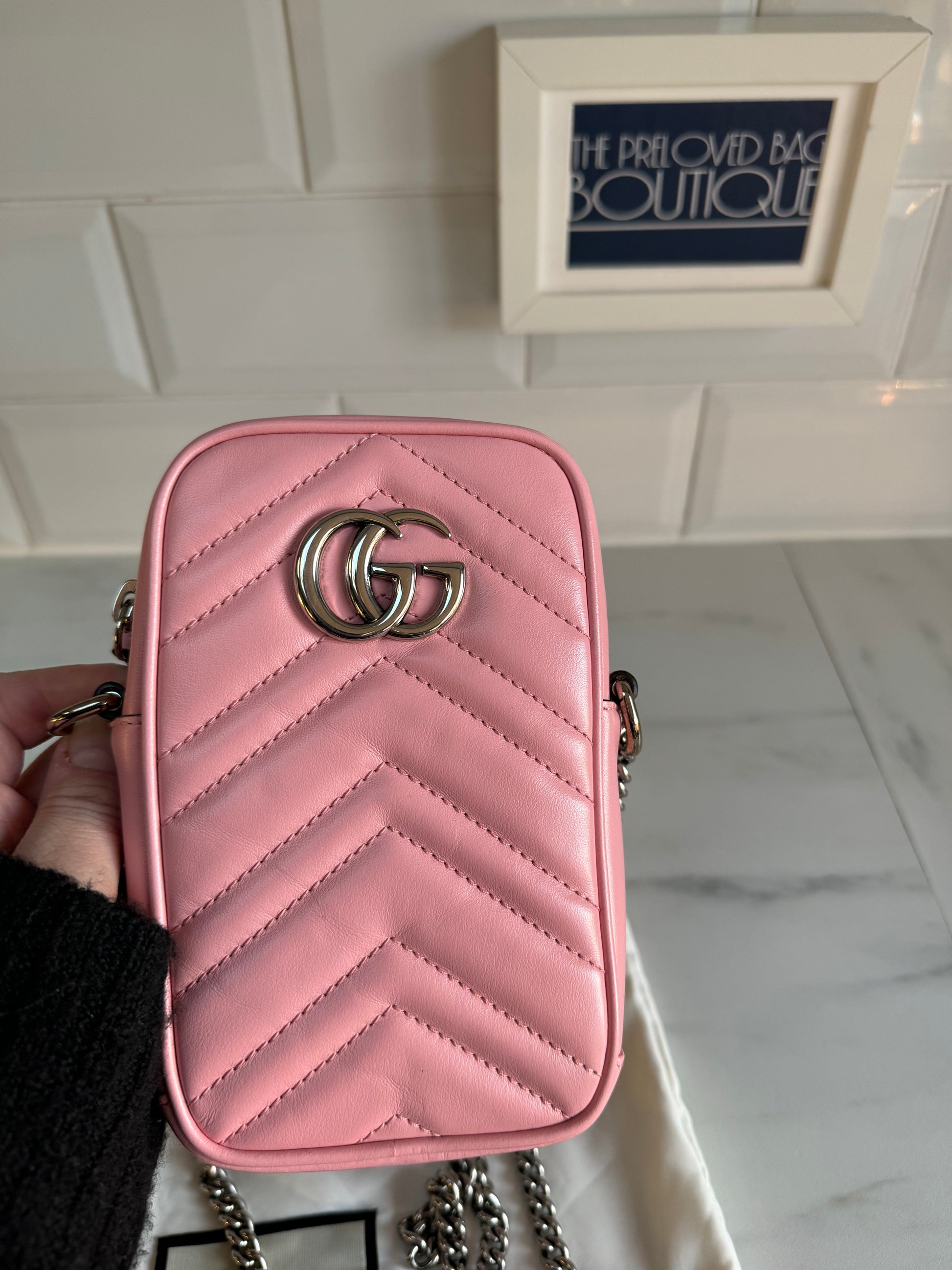 Mini marmont sale gucci bag