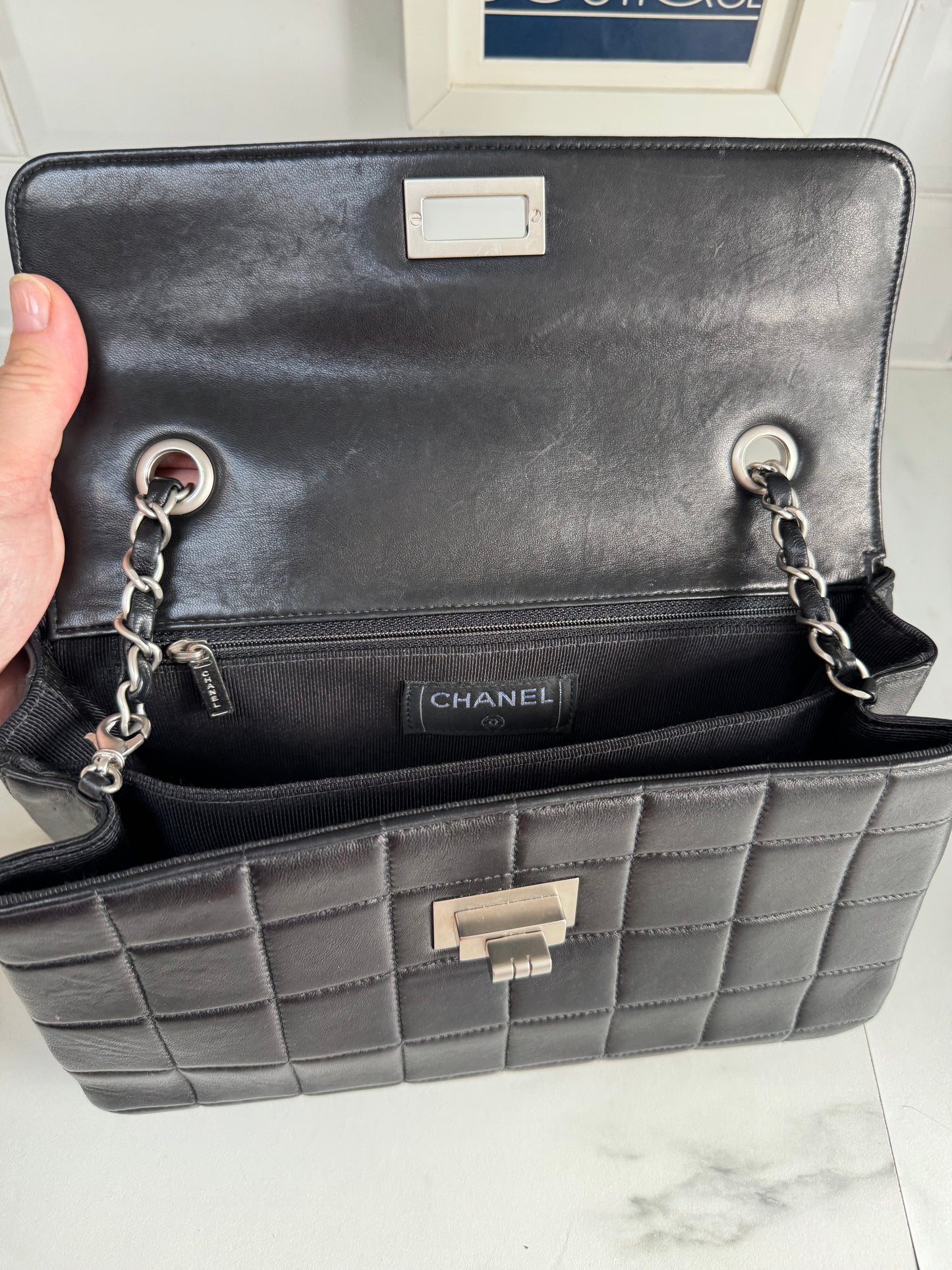 Chanel Chocolate Bar Reissue - Black