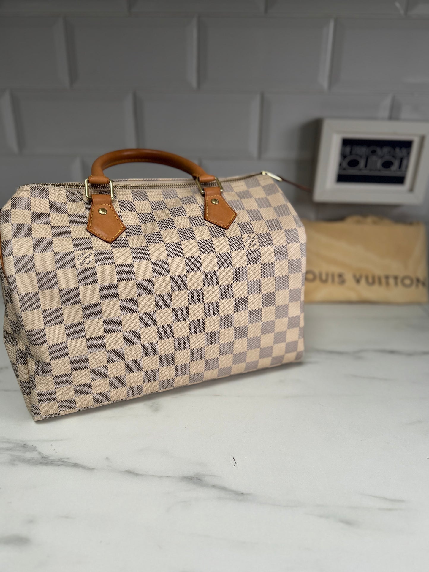 Louis Vuitton Speedy 30 - Damier Azure