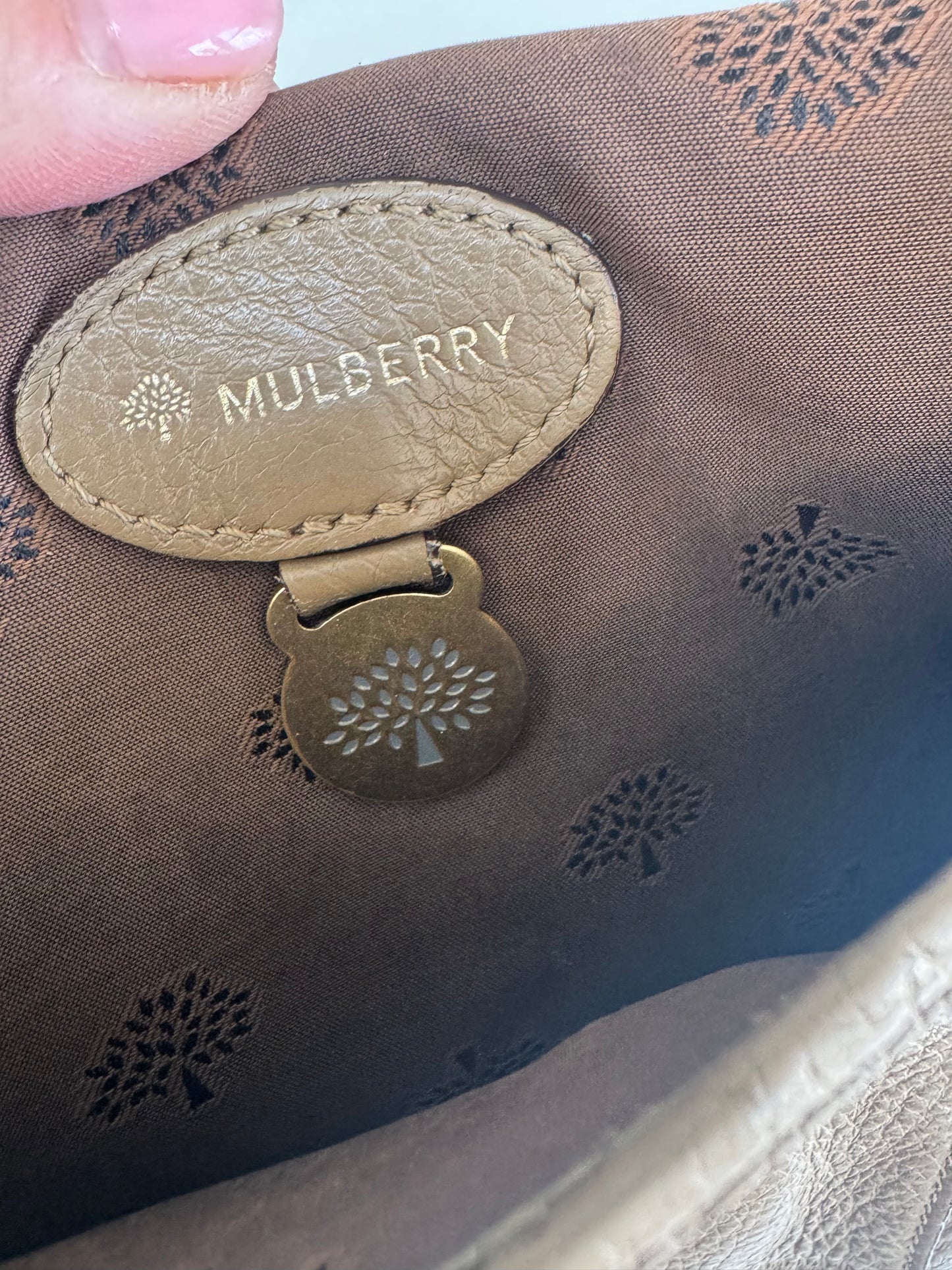 Mulberry Small Antony - Taupe