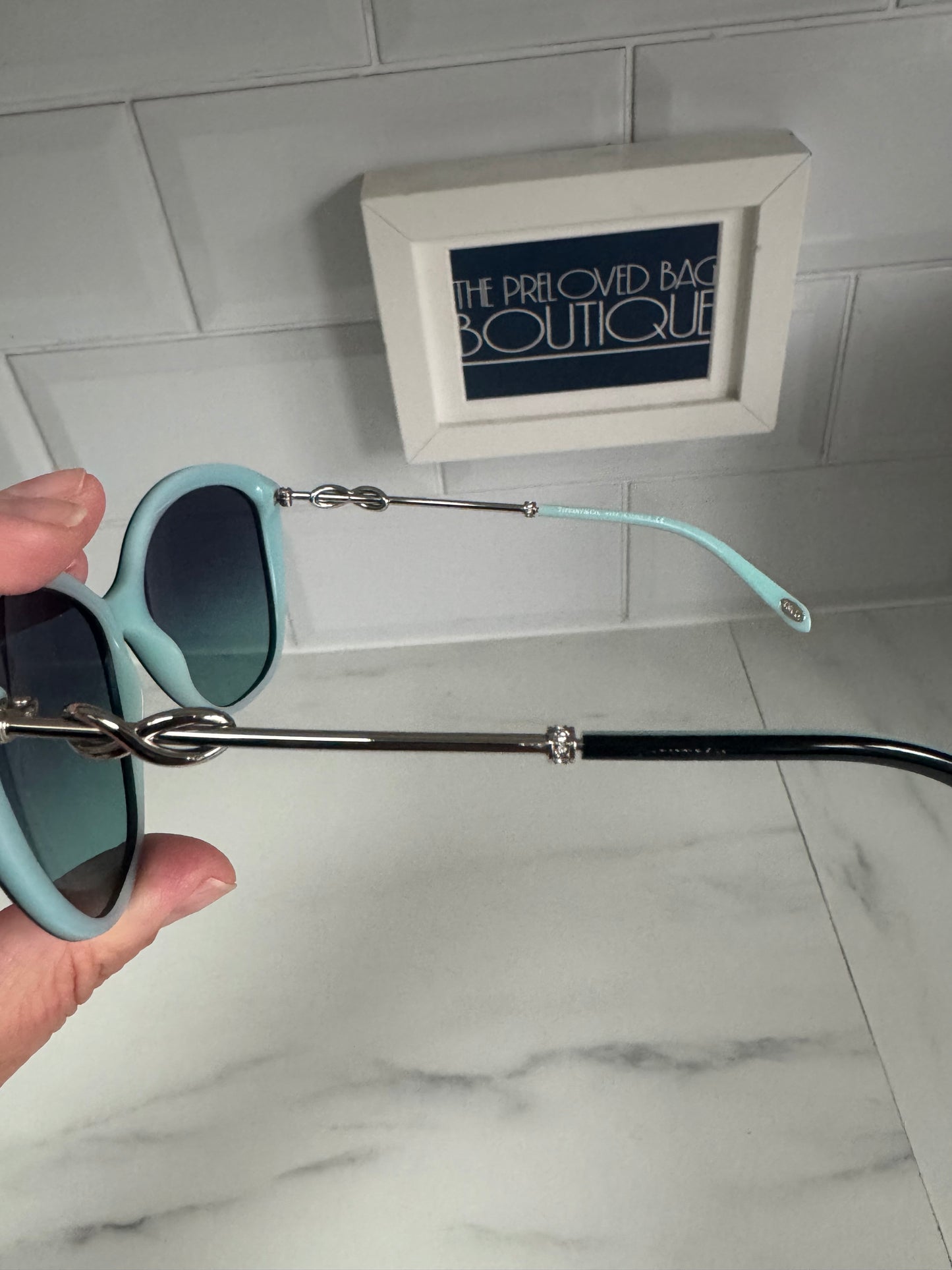 Tiffany & Co Sunglasses - Black and Blue