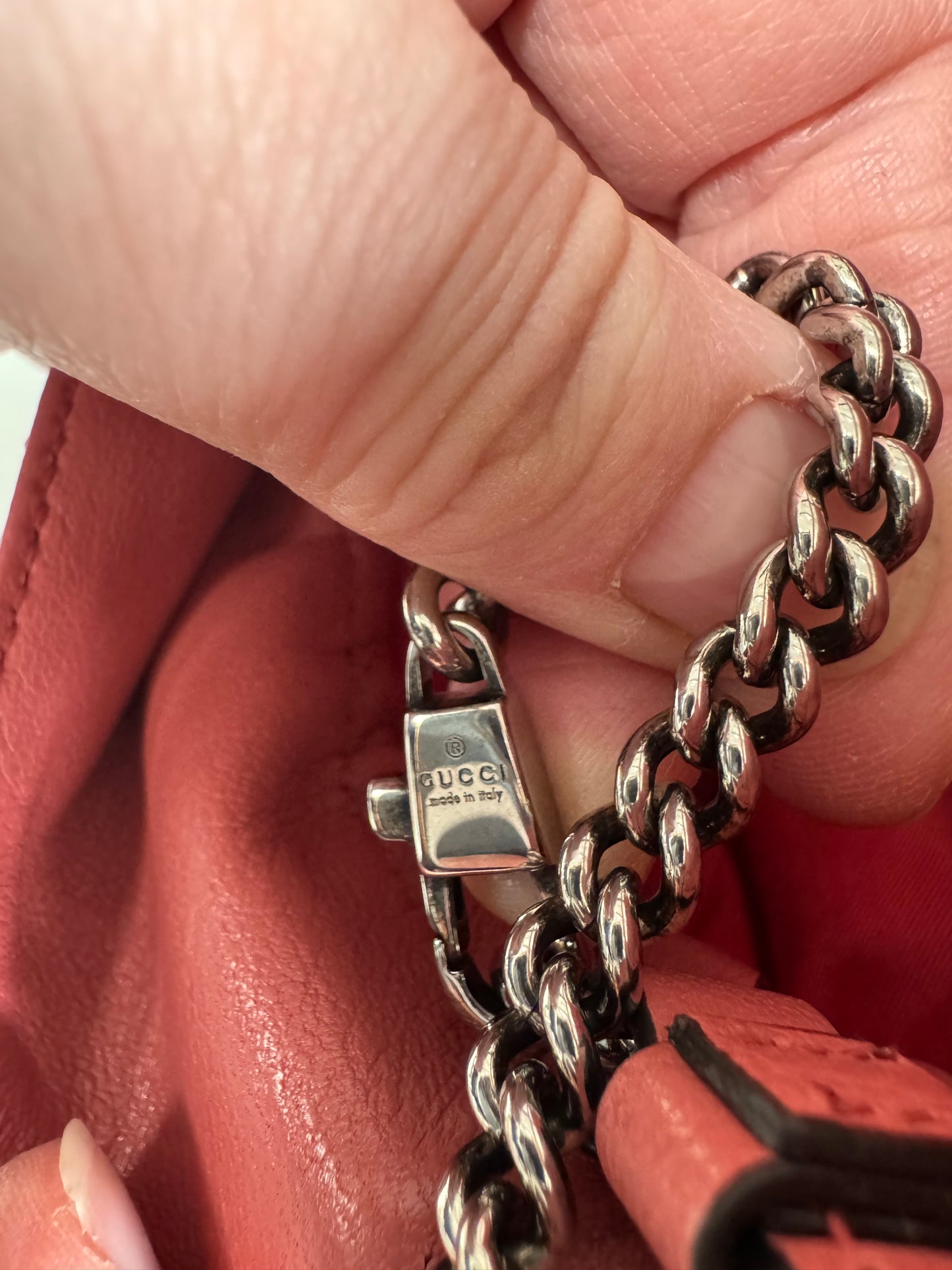 Gucci Blondie Mini Bucket Bag - Coral Pink