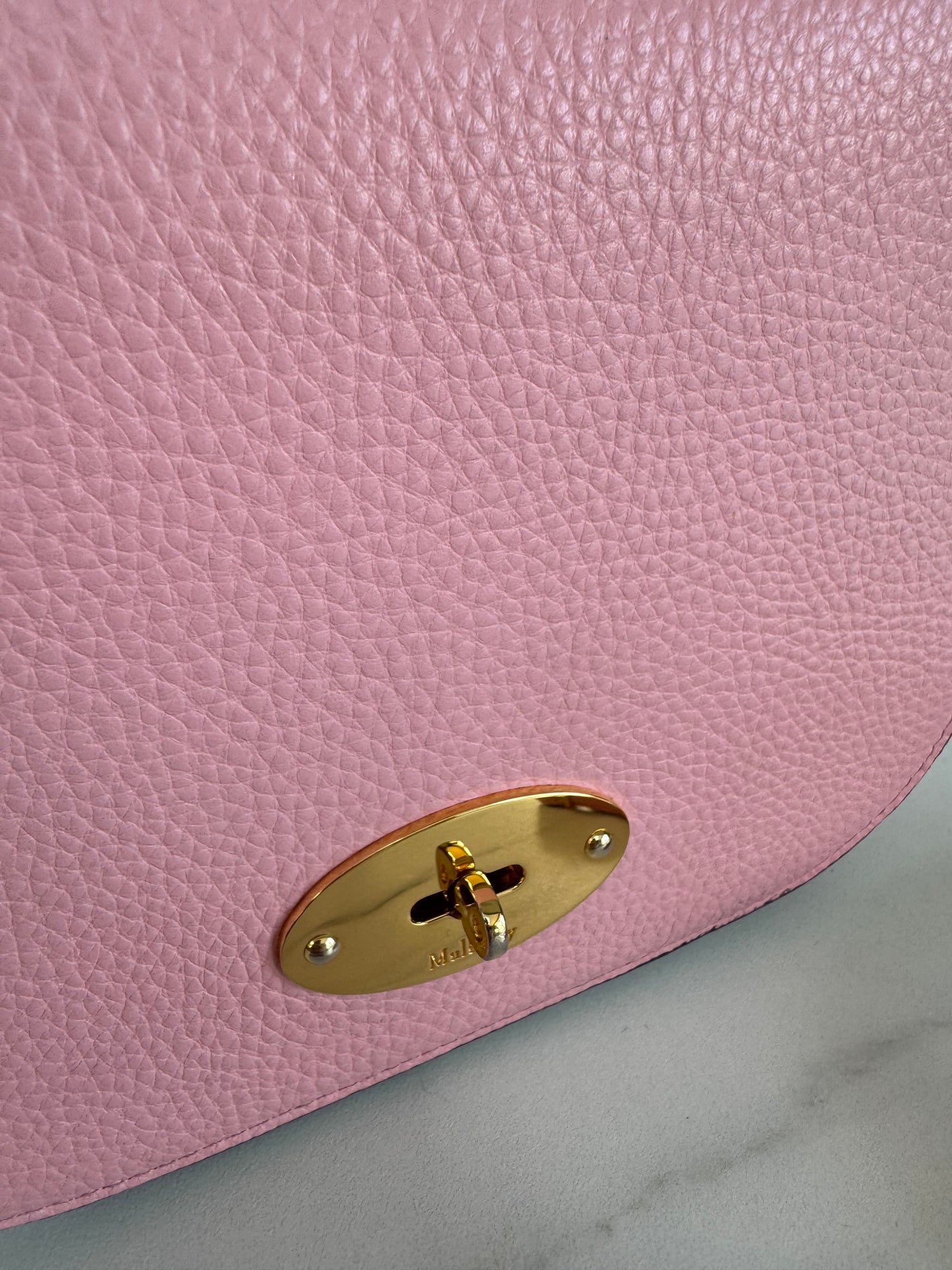 Mulberry Small Darley Satchel - Pink Sorbet