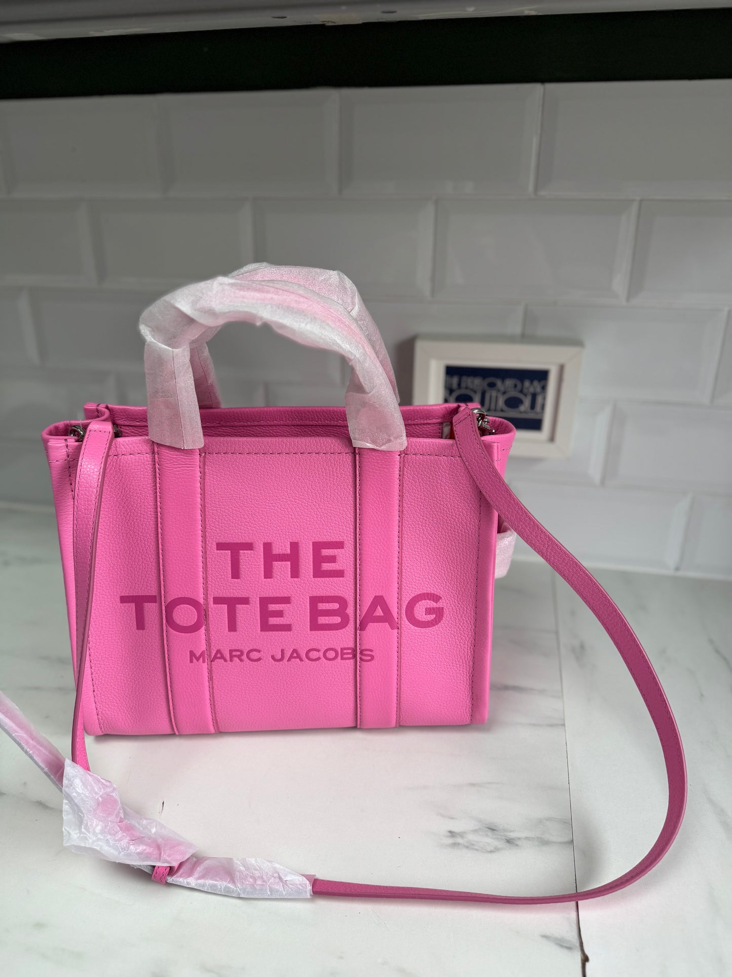 Marc Jacobs Medium Tote Bag - Hot Pink