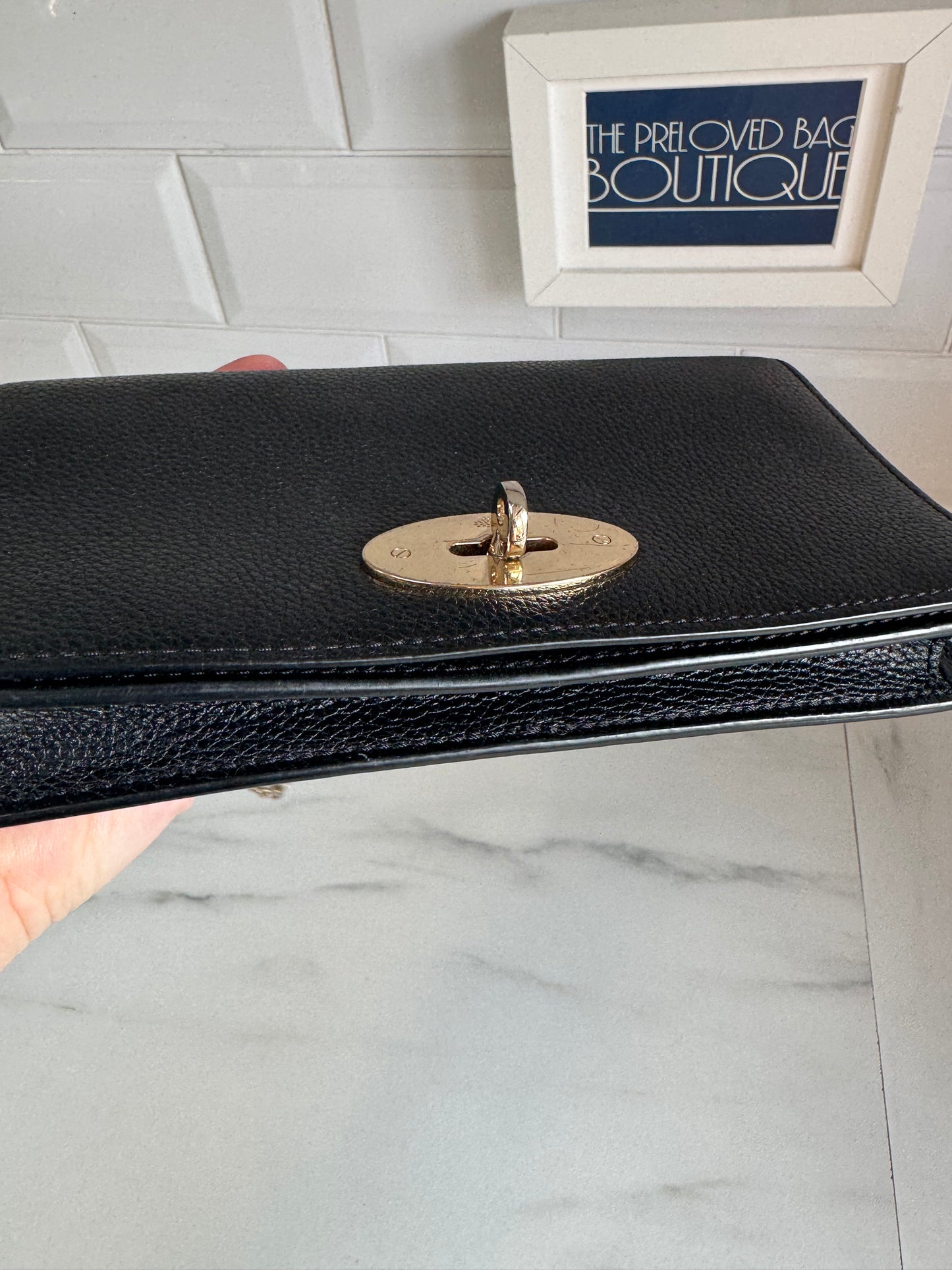 Mulberry Bayswater Clutch - Black