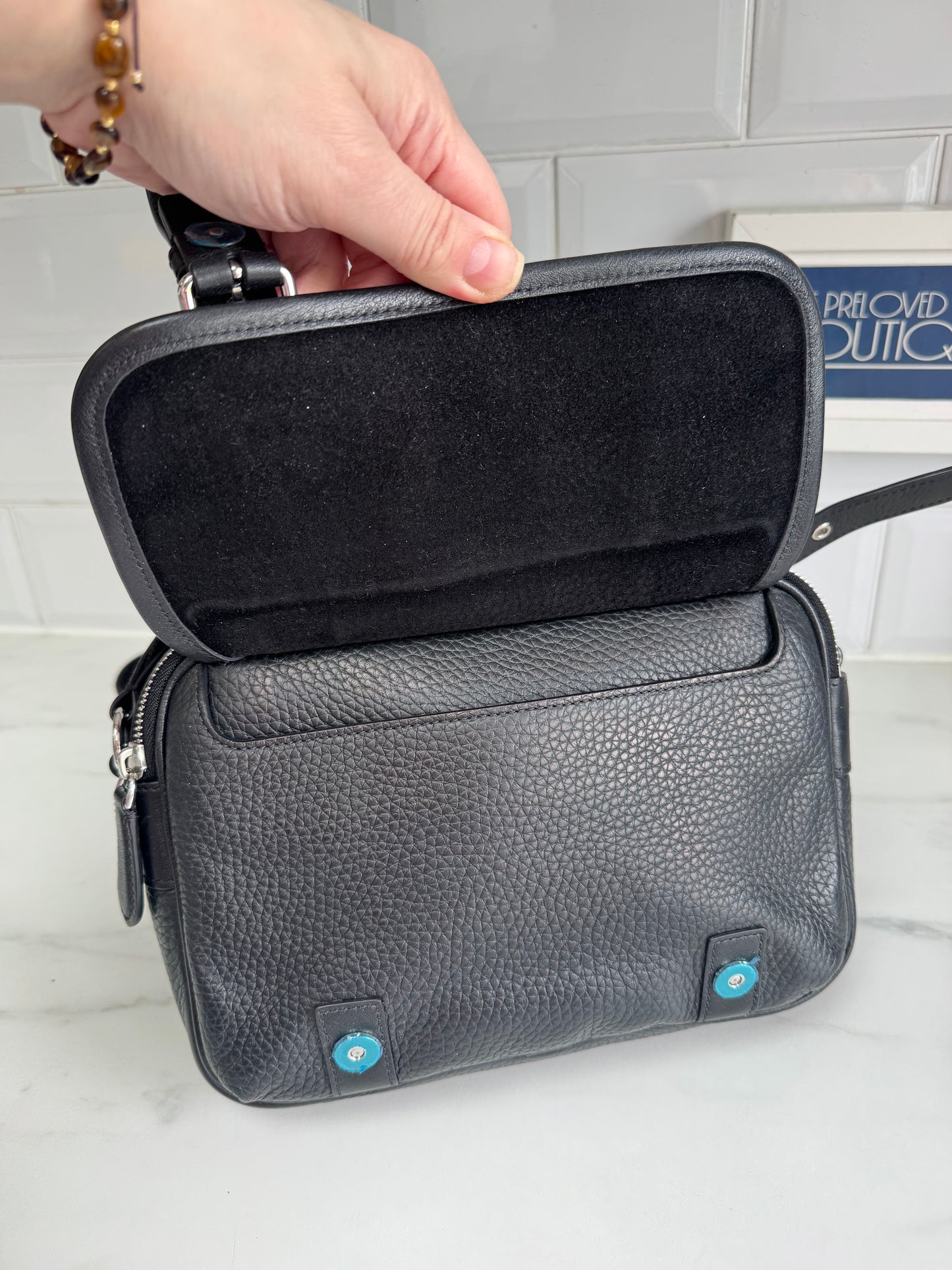 Mulberry Small Heritage Messenger - Black