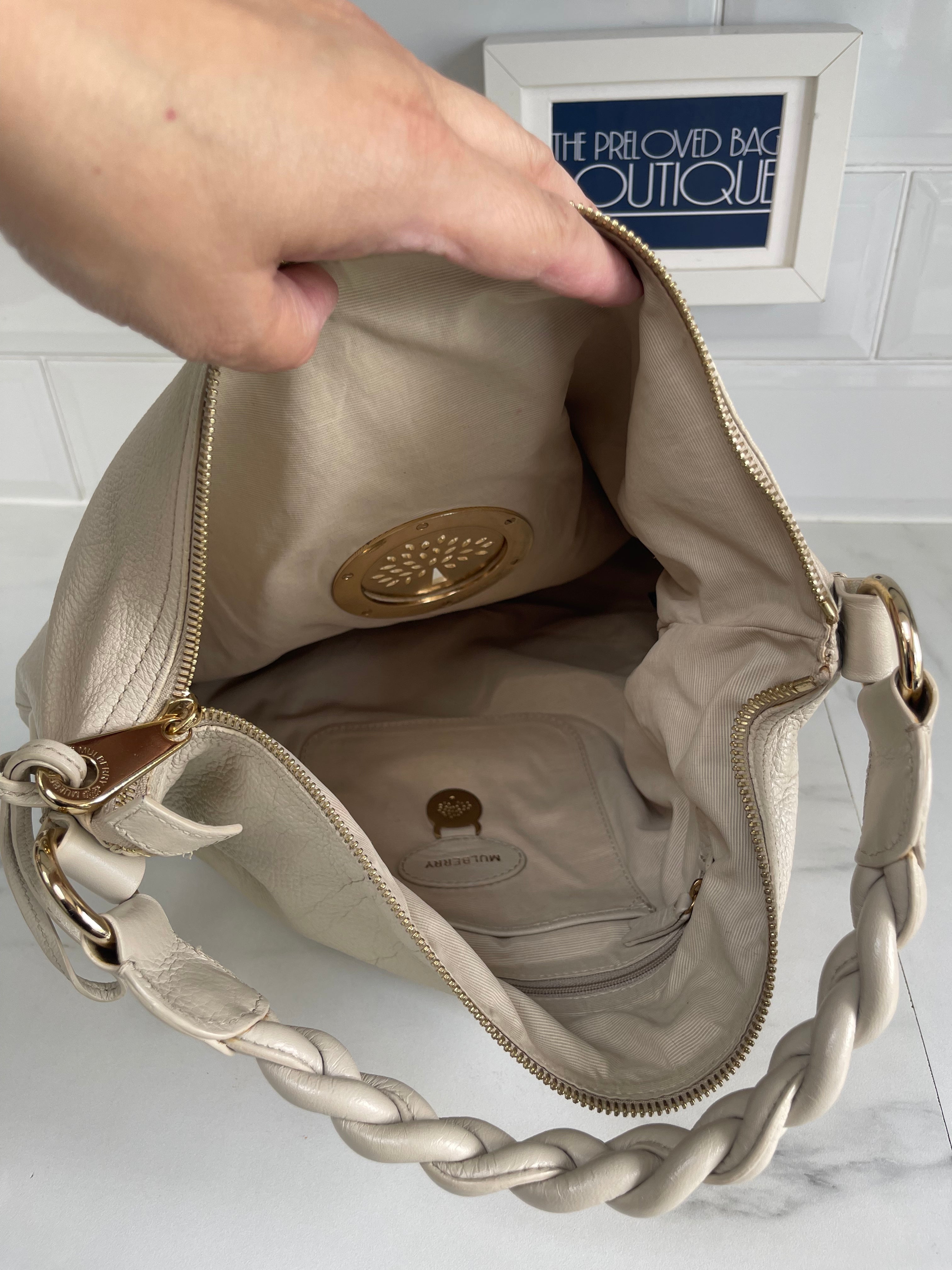 Mulberry Daria Hobo Pear Sorbet The Preloved Bag Boutique