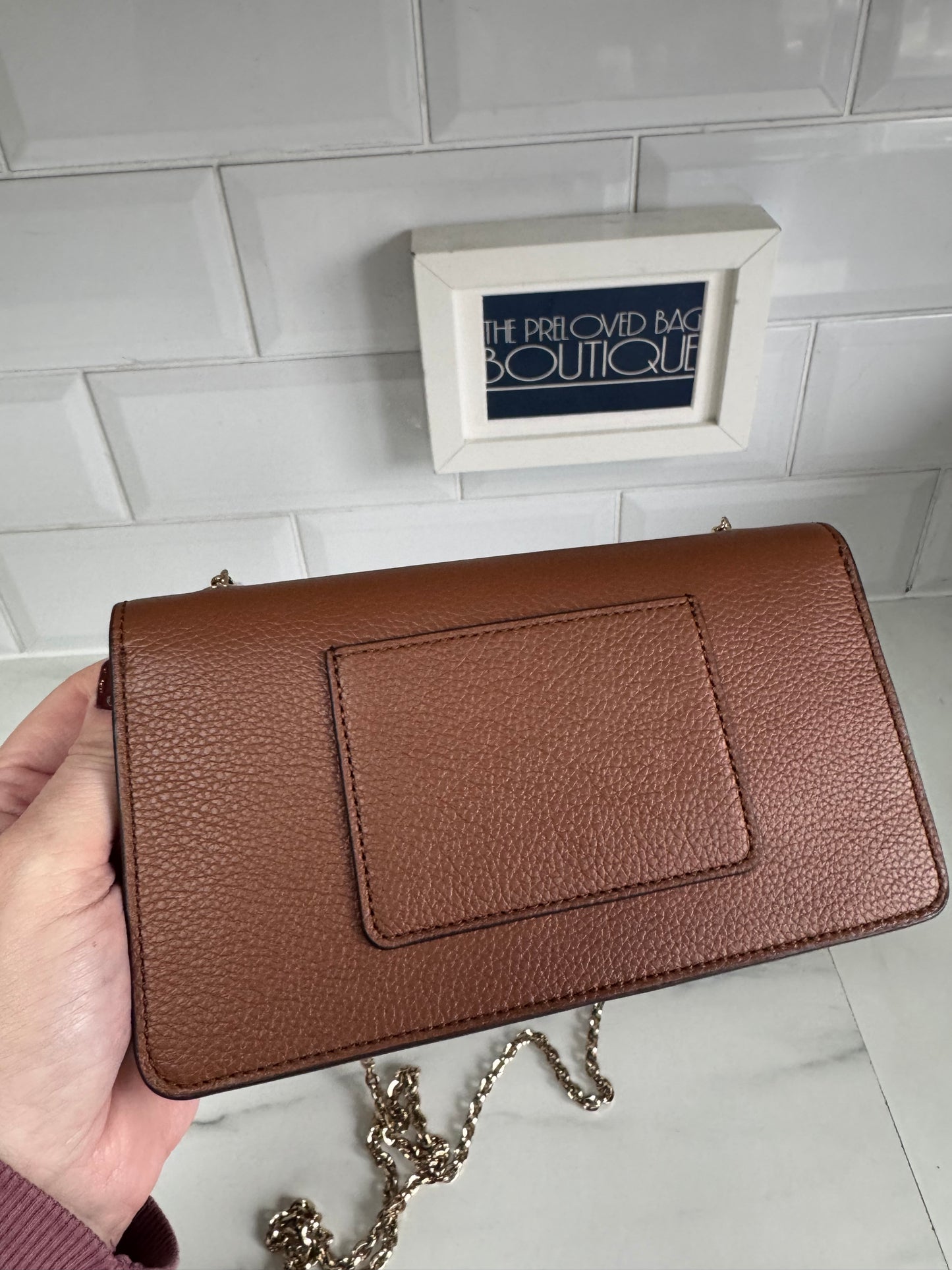 Mulberry Bayswater Clutch - Oak