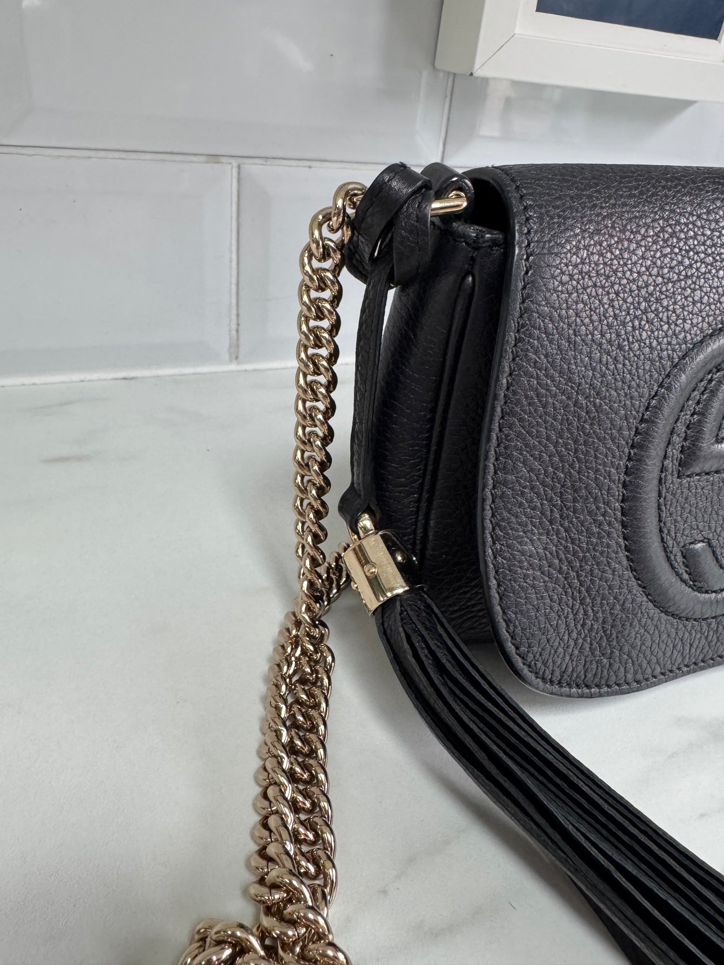 Gucci Small Soho Flap - Black