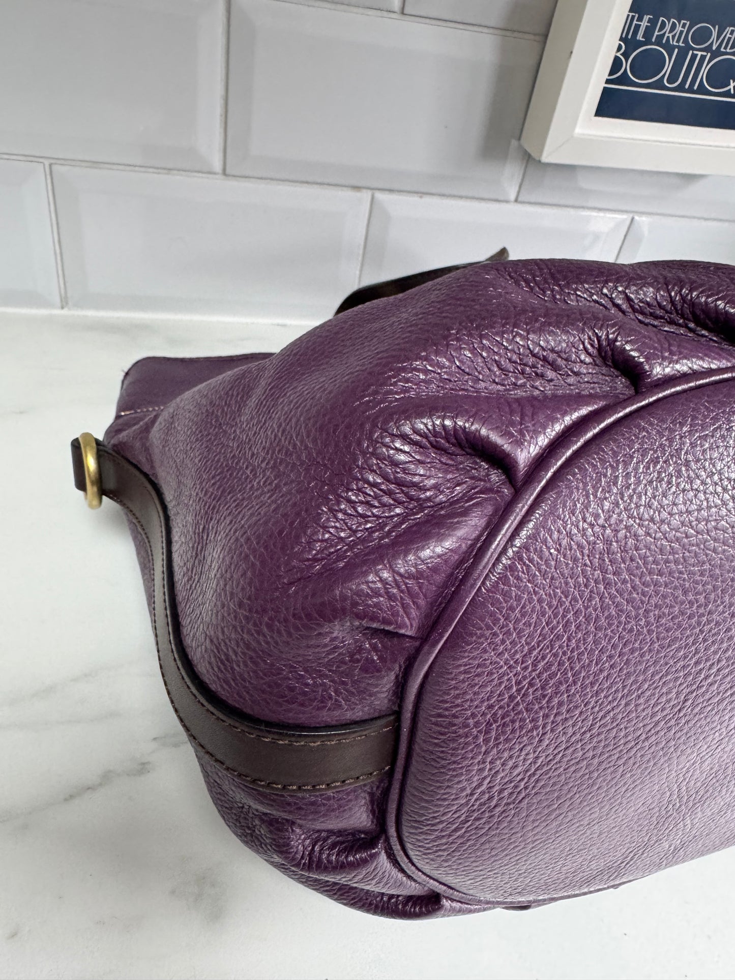 Mulberry Mitzy Tote - Eggplant