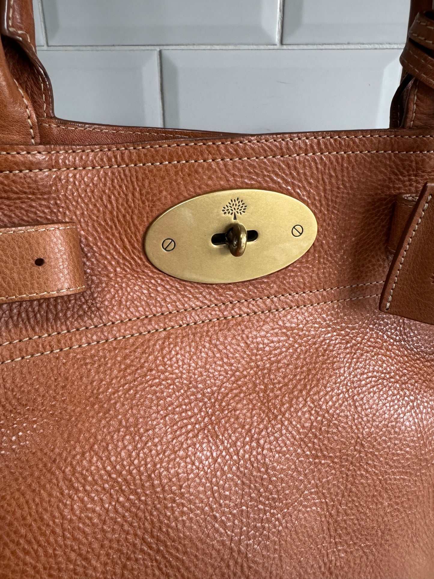 Mulberry Bayswater Open Top Tote - Oak