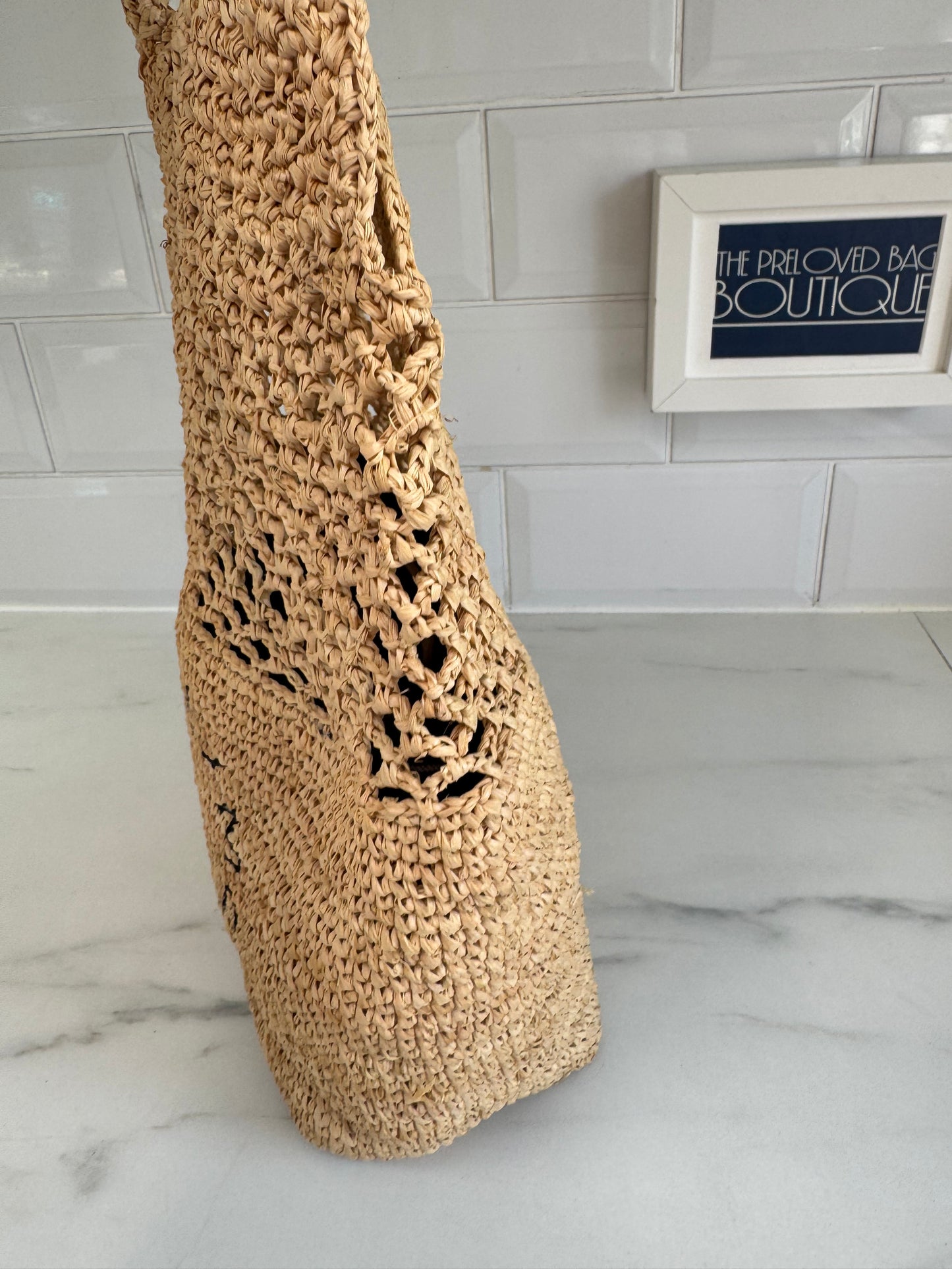Stella McCartney Rafia Bag - Beige