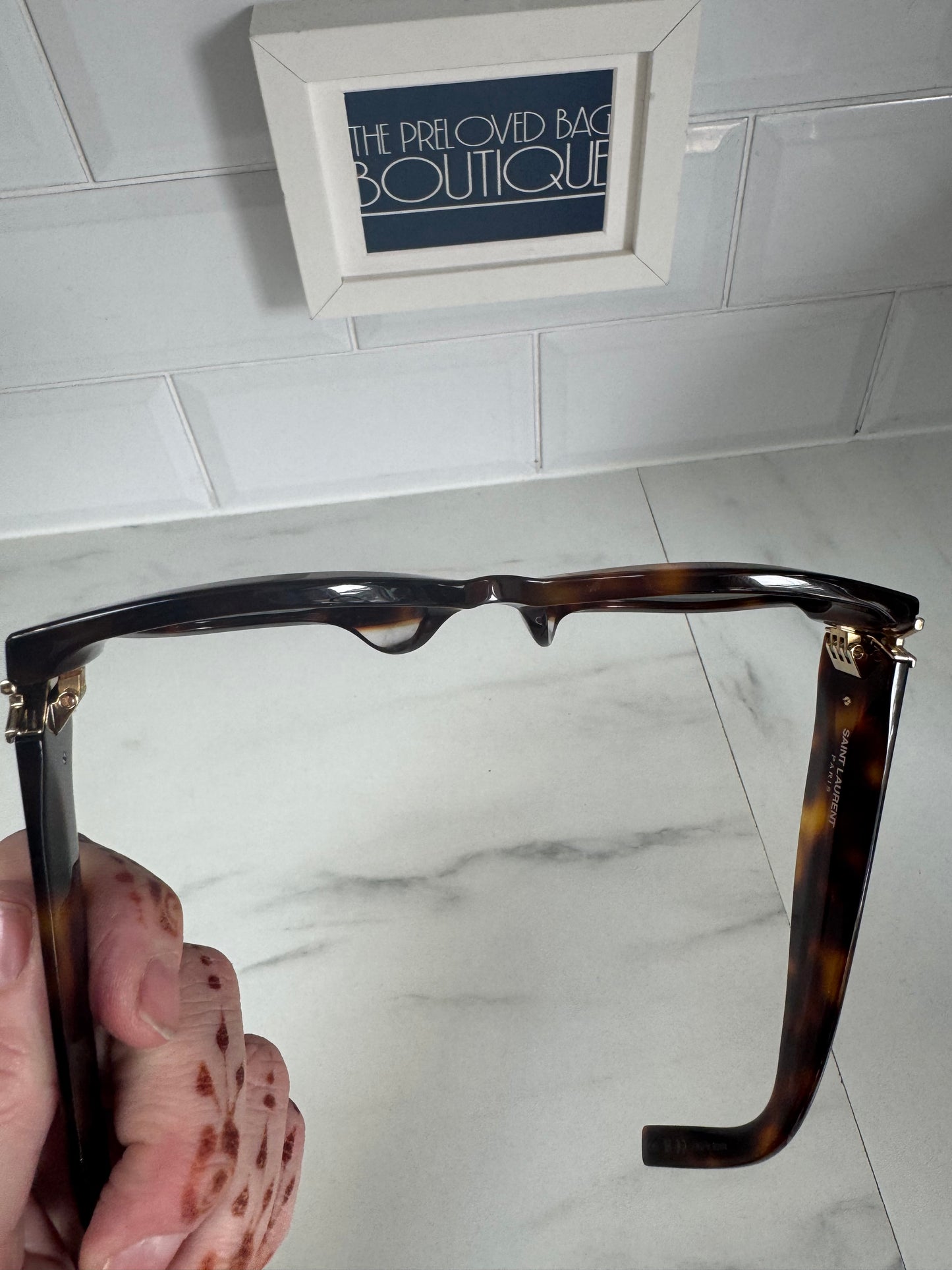 Saint Laurent (YSL) Sun SL/M95 Sunglasses - tortoiseshell