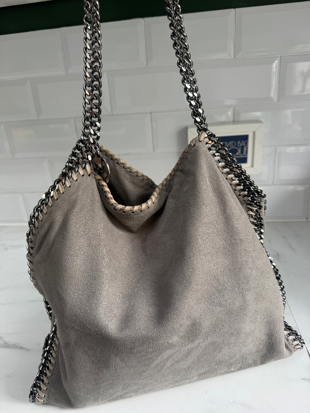 Stella McCartney Large Falabella - Grey