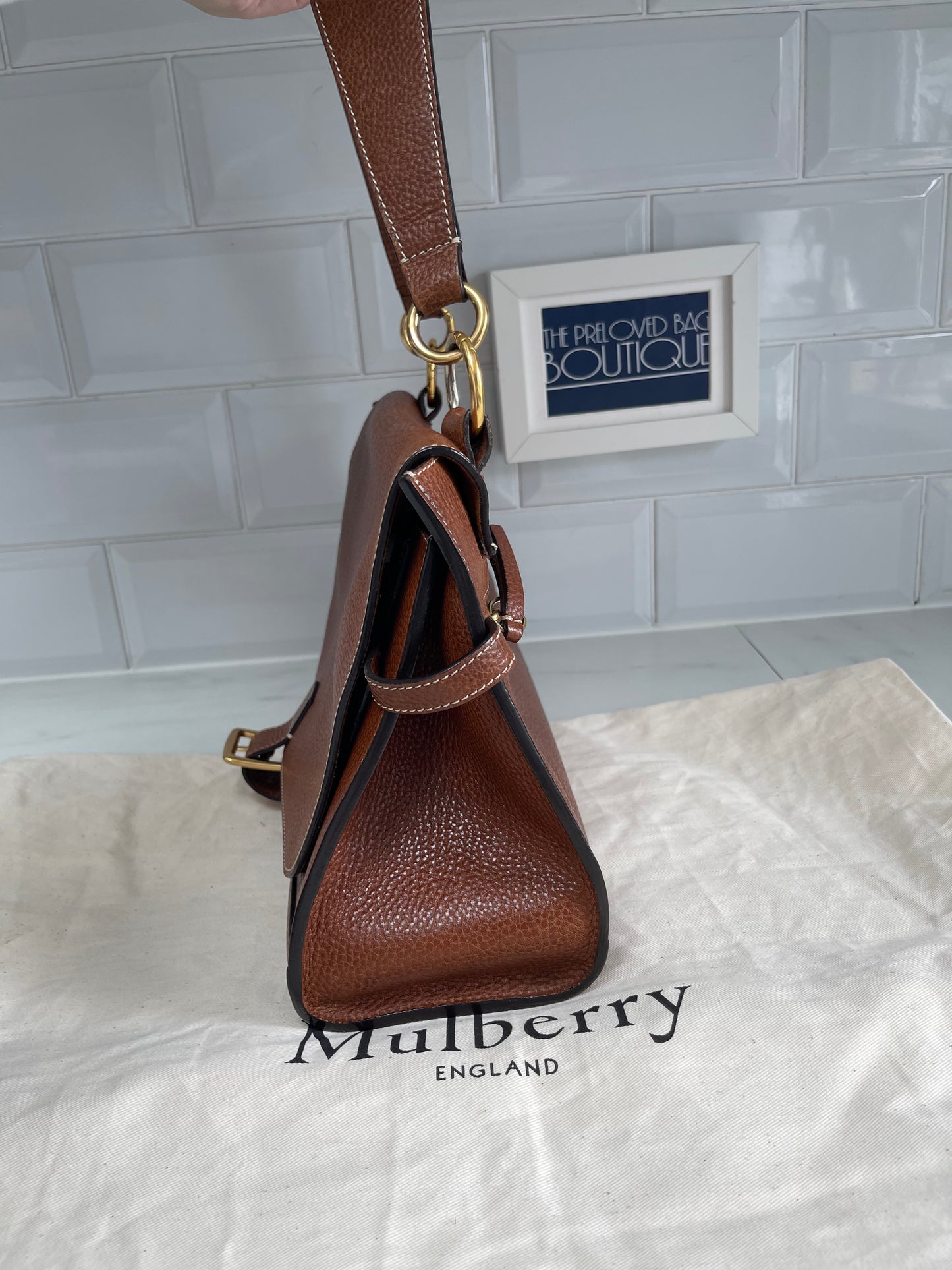 Mulberry Chiltern Satchel - Oak