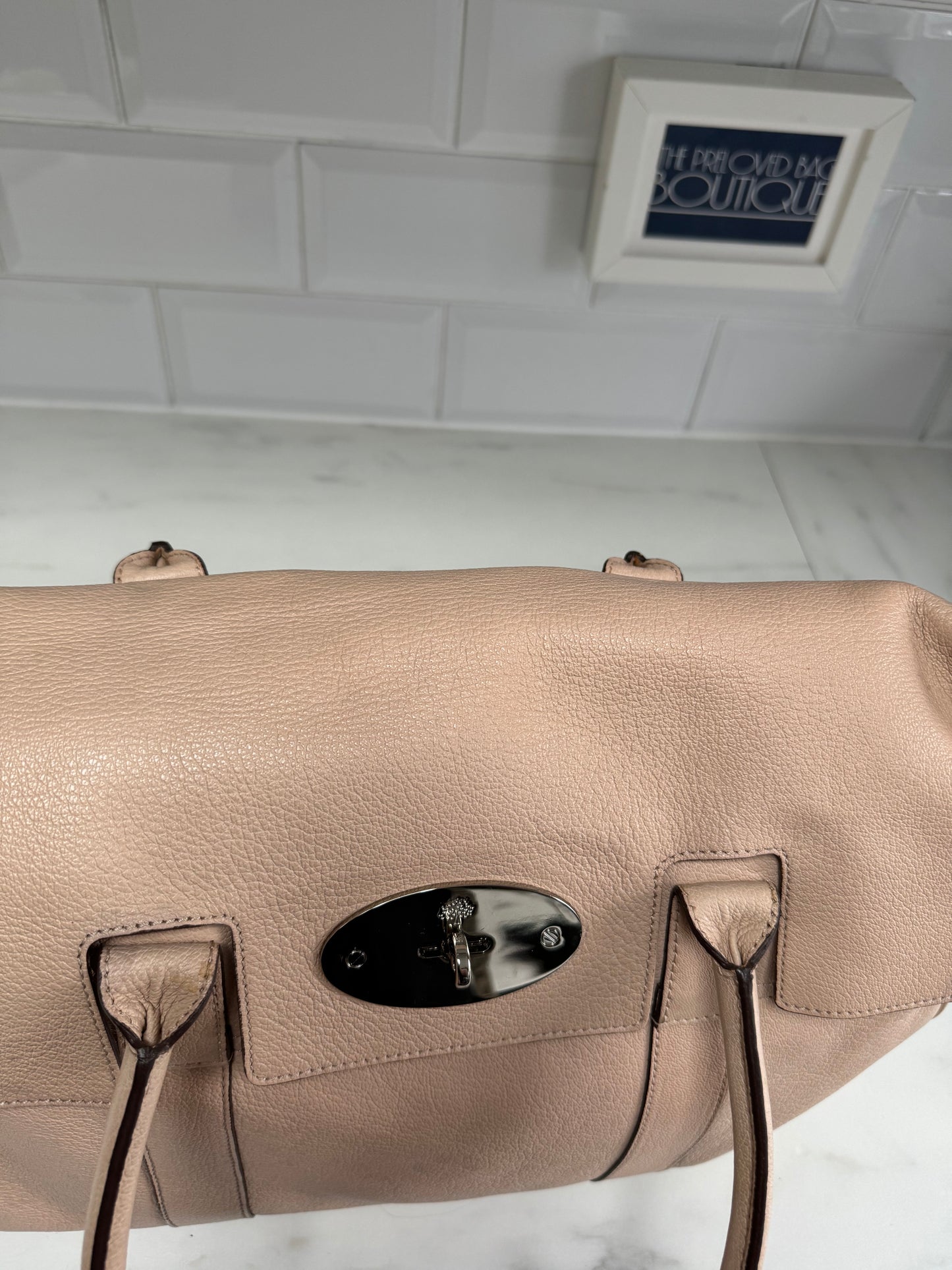 Mulberry Bayswater - putty/neutral/nude