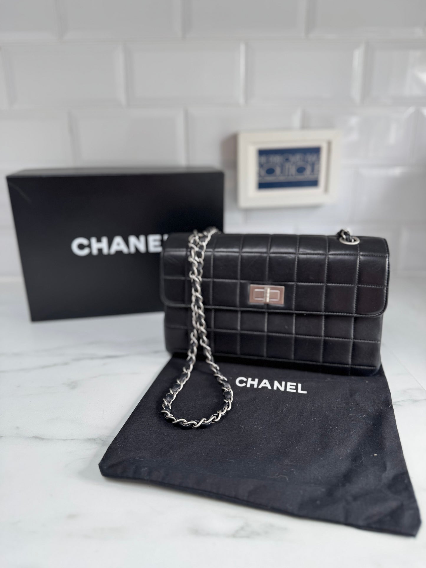 Chanel Chocolate Bar Reissue - Black