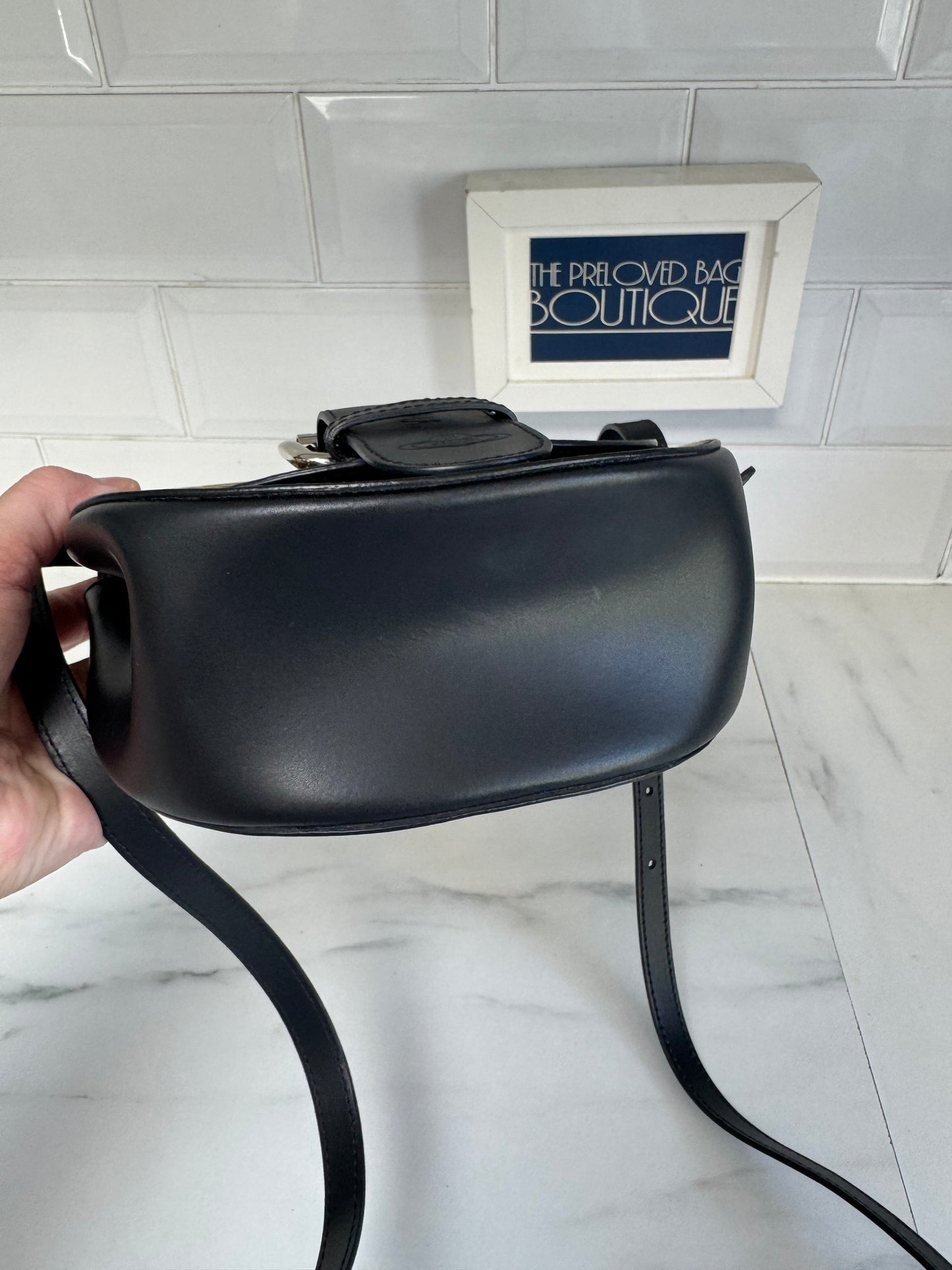 Vivienne Westwood Alex Saddle Bag - Black, Yellow, Red