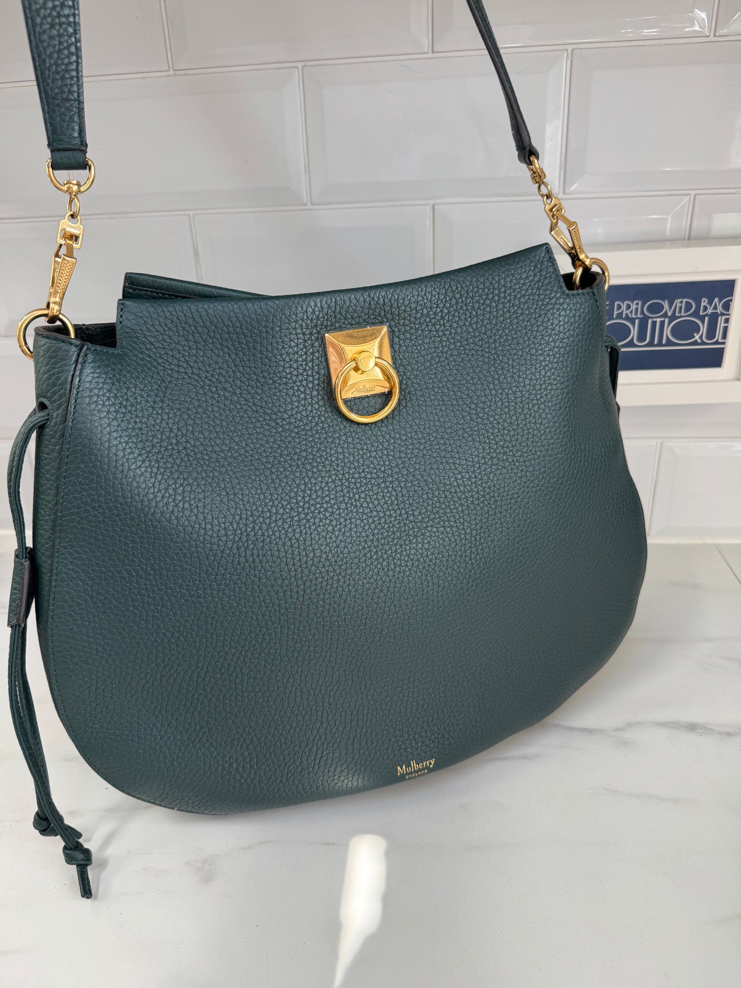 Mulberry Iris Hobo - Mulberry Green