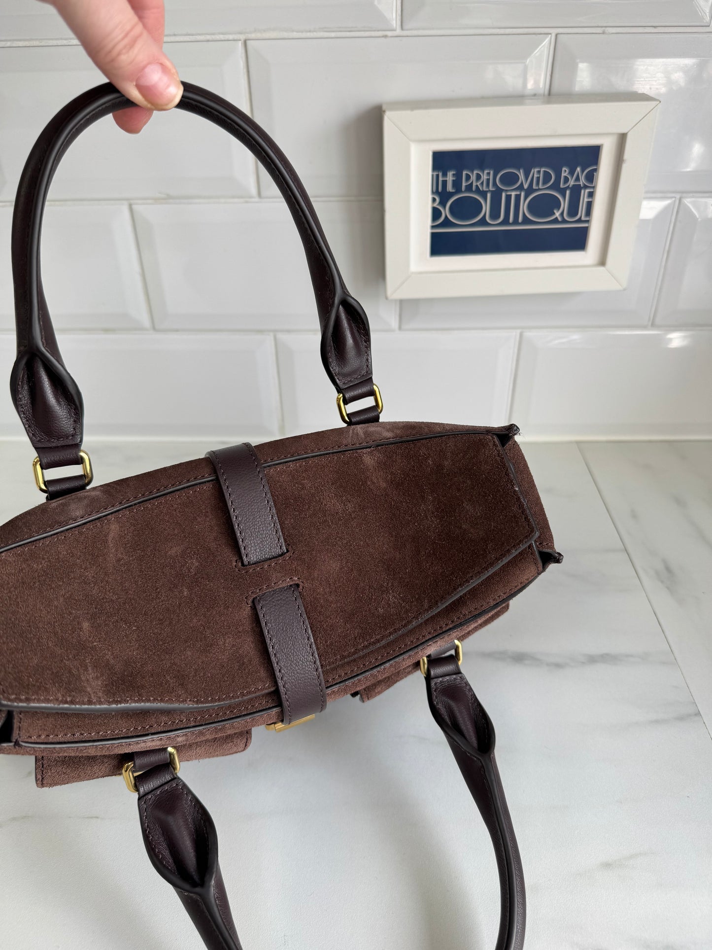 Mulberry Small Roxanne  - Chocolate