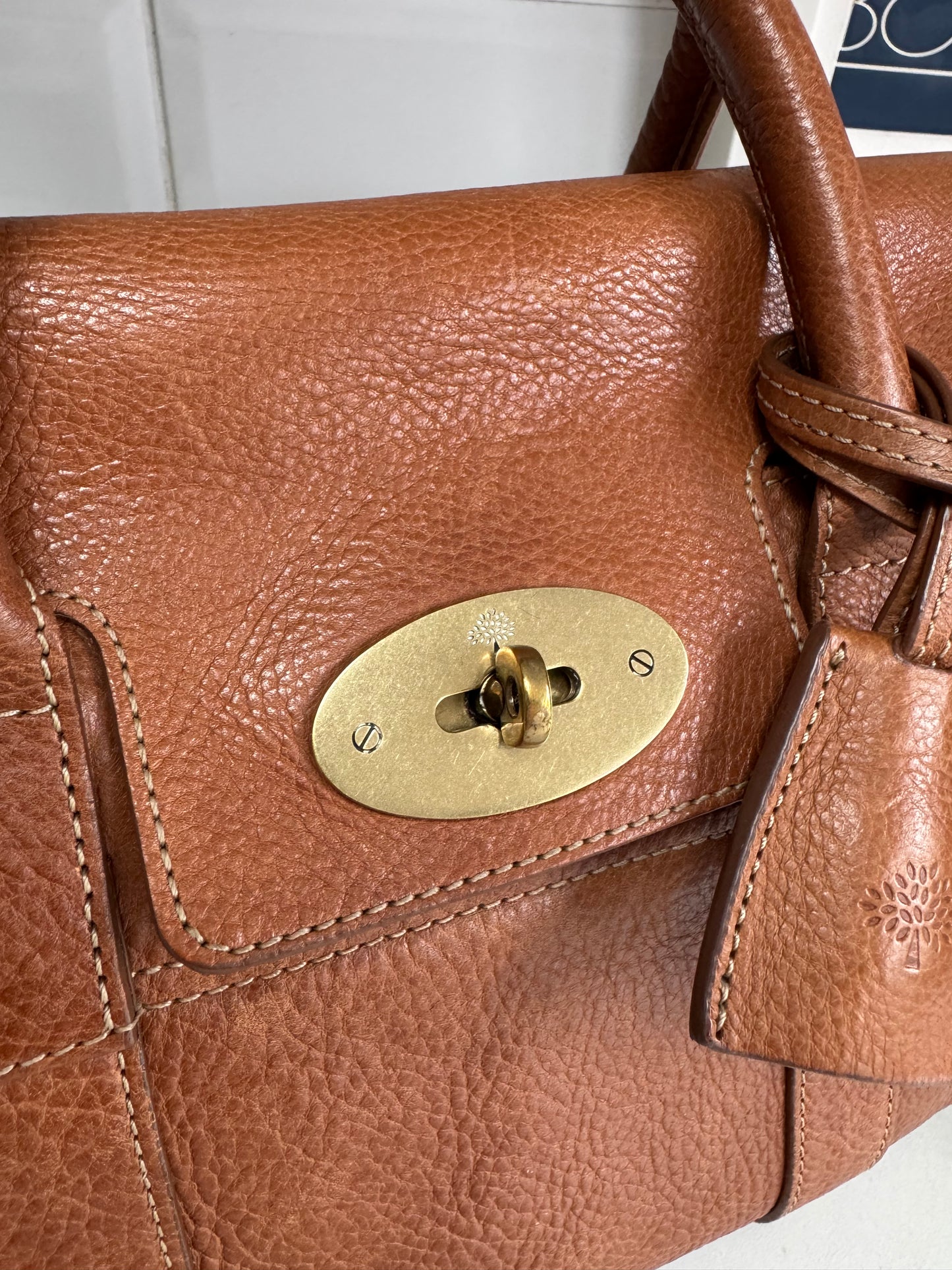 Mulberry SmallBayswater Satchel - Oak