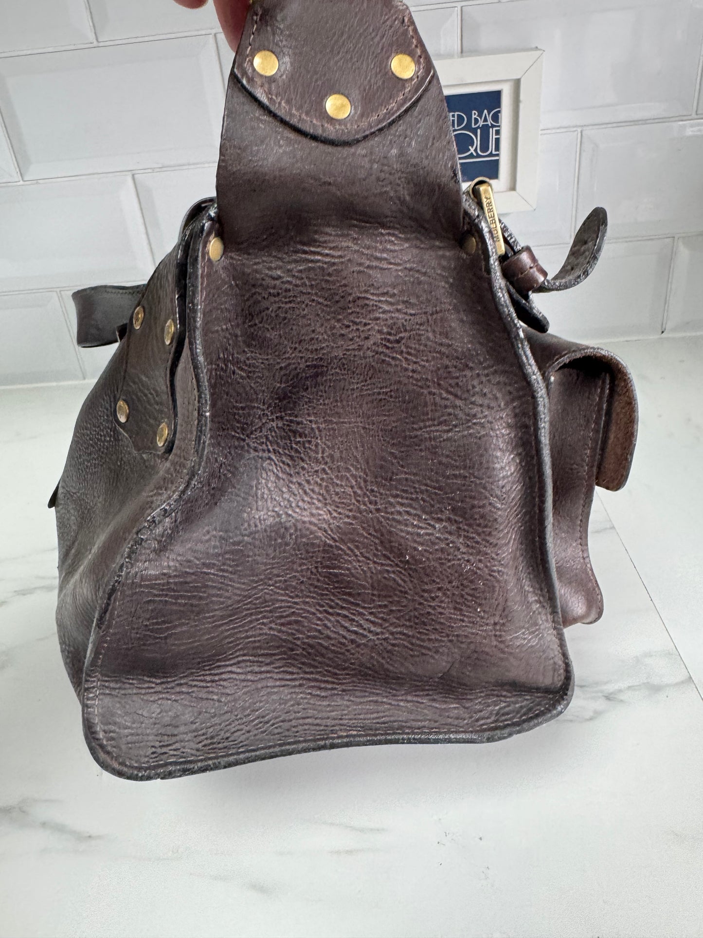 Mulberry Roxanne - Chocolate Brown