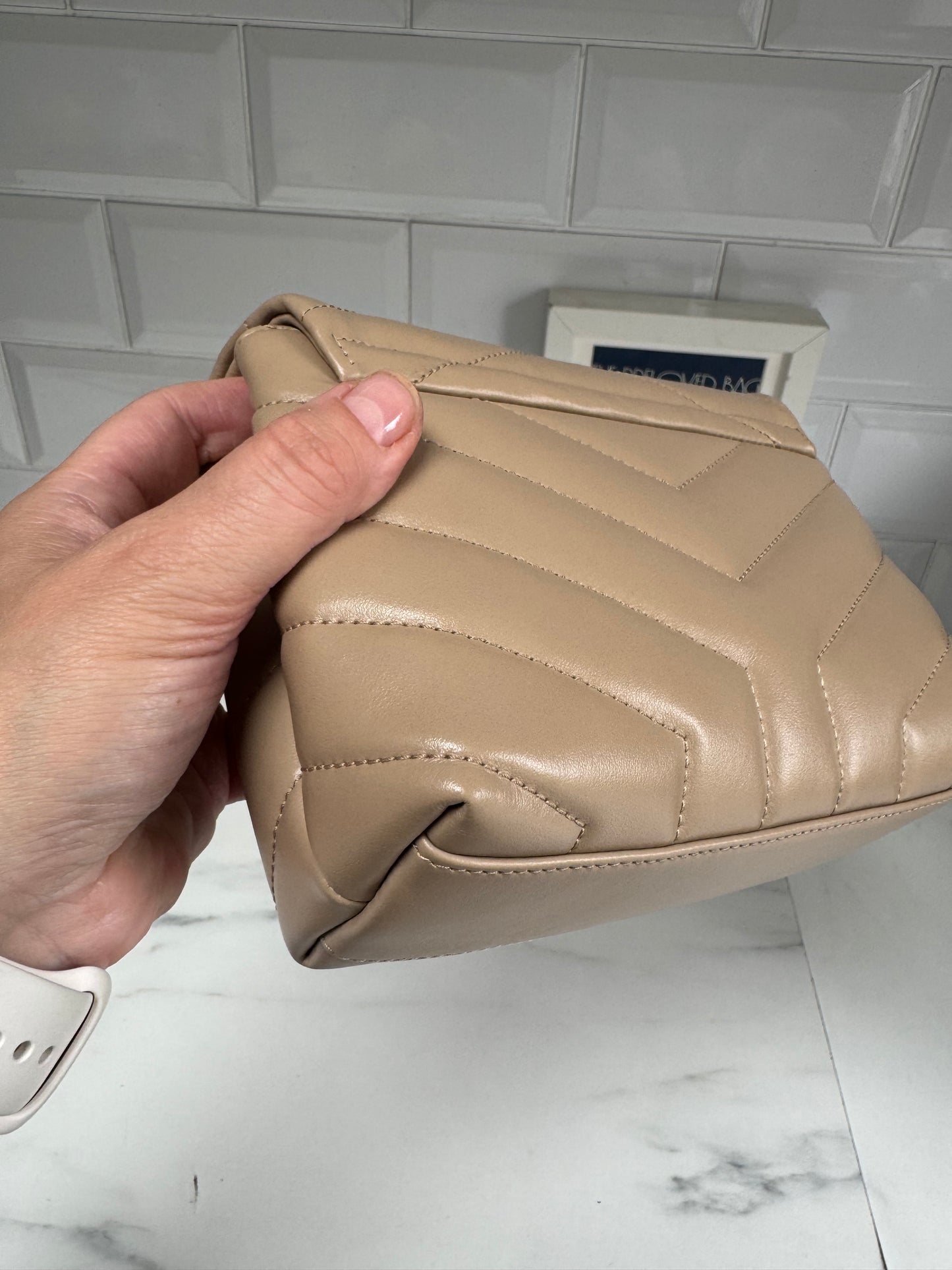 Saint Laurent Toy Lou Lou - Dark Beige