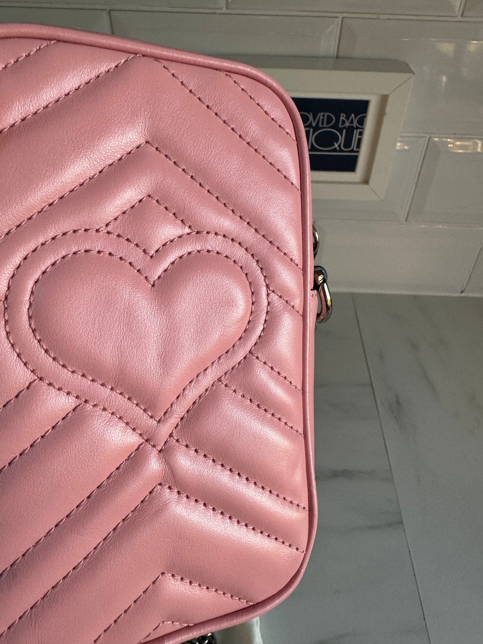 Gucci marmont heart bag sales