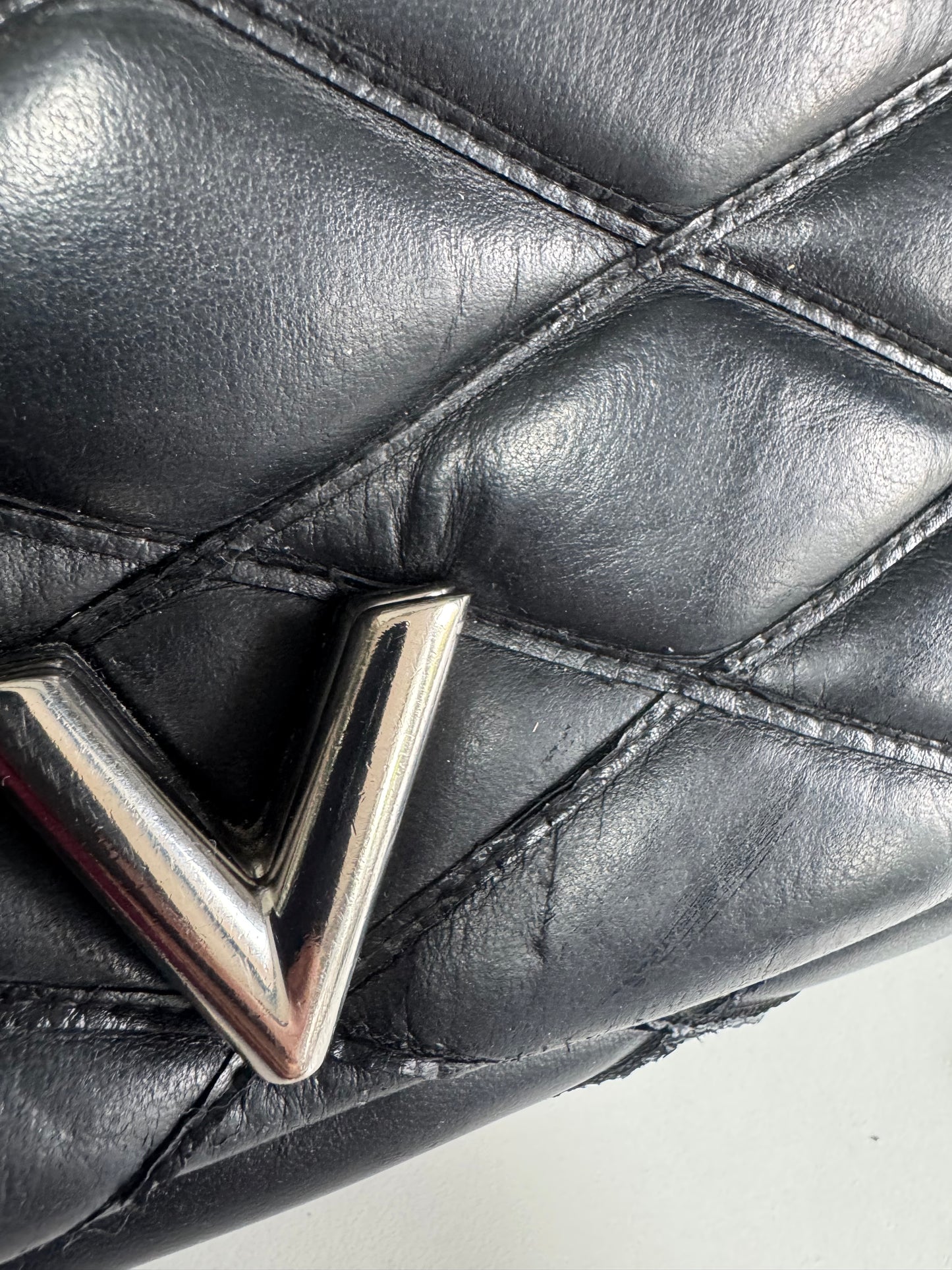 Louis Vuitton Go-14 Malletage PM Quilted Leather - Black