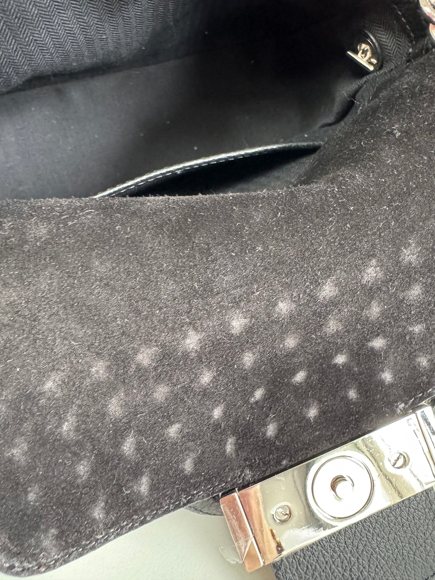 Mulberry Mini Keeley - black with silver studs