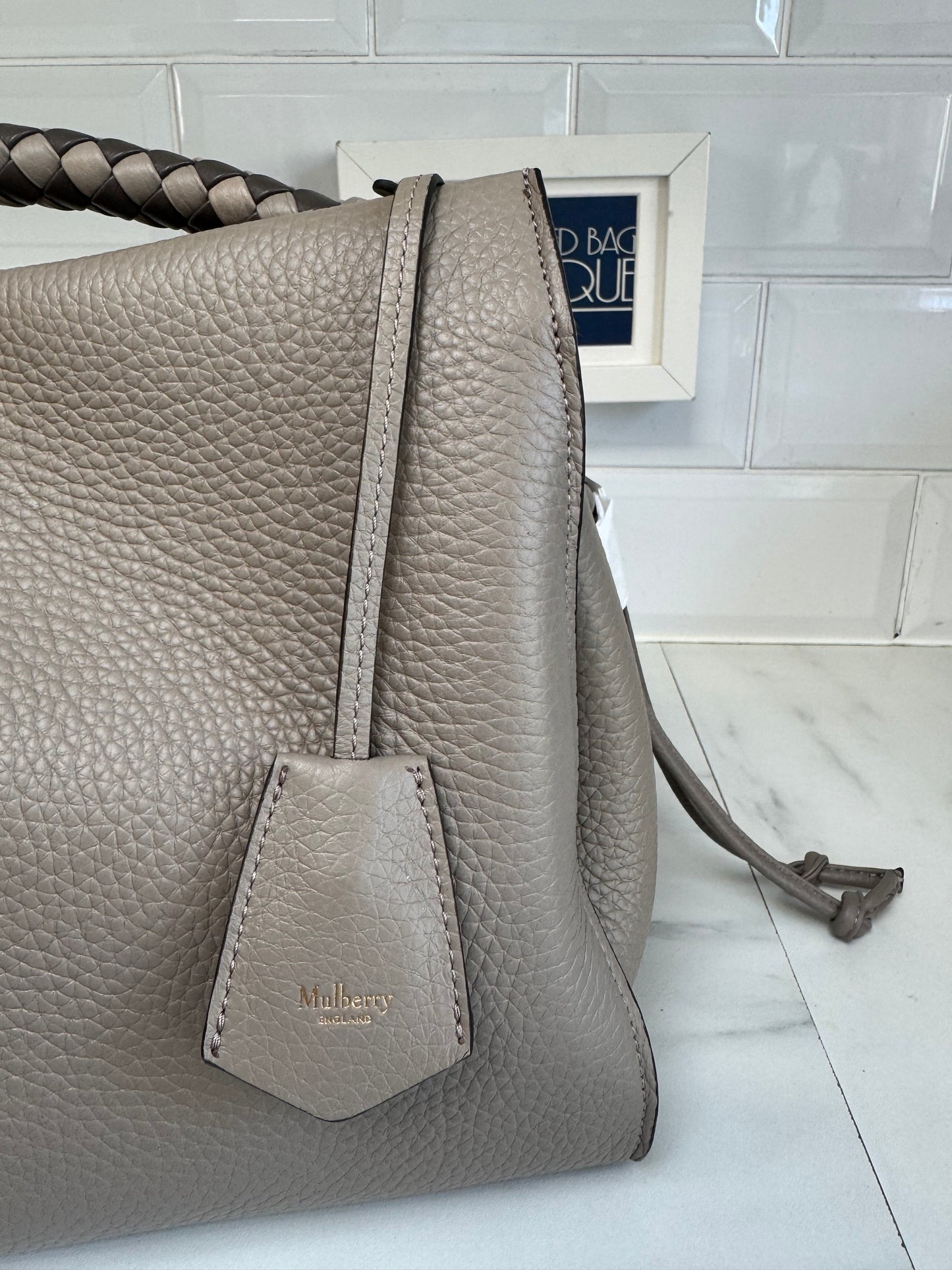 Mulberry Large Iris - Grey