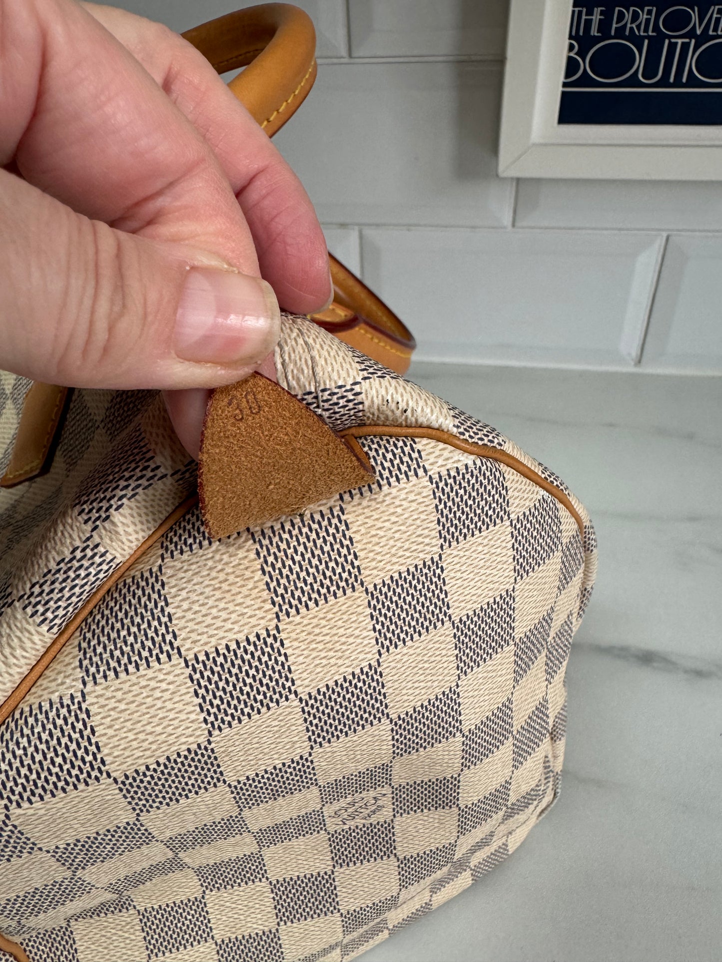 Louis Vuitton Speedy 30 - Damier Azure