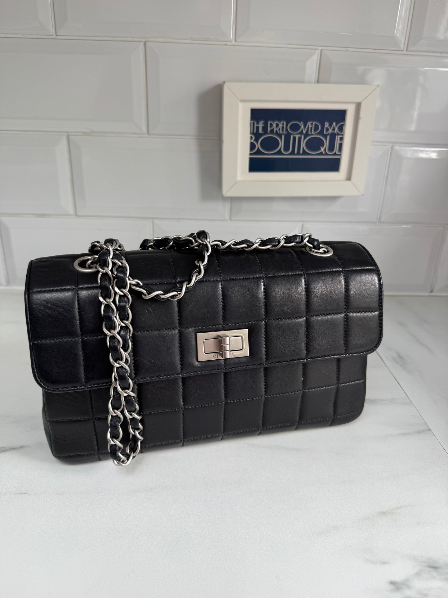 Chanel Chocolate Bar Reissue - Black