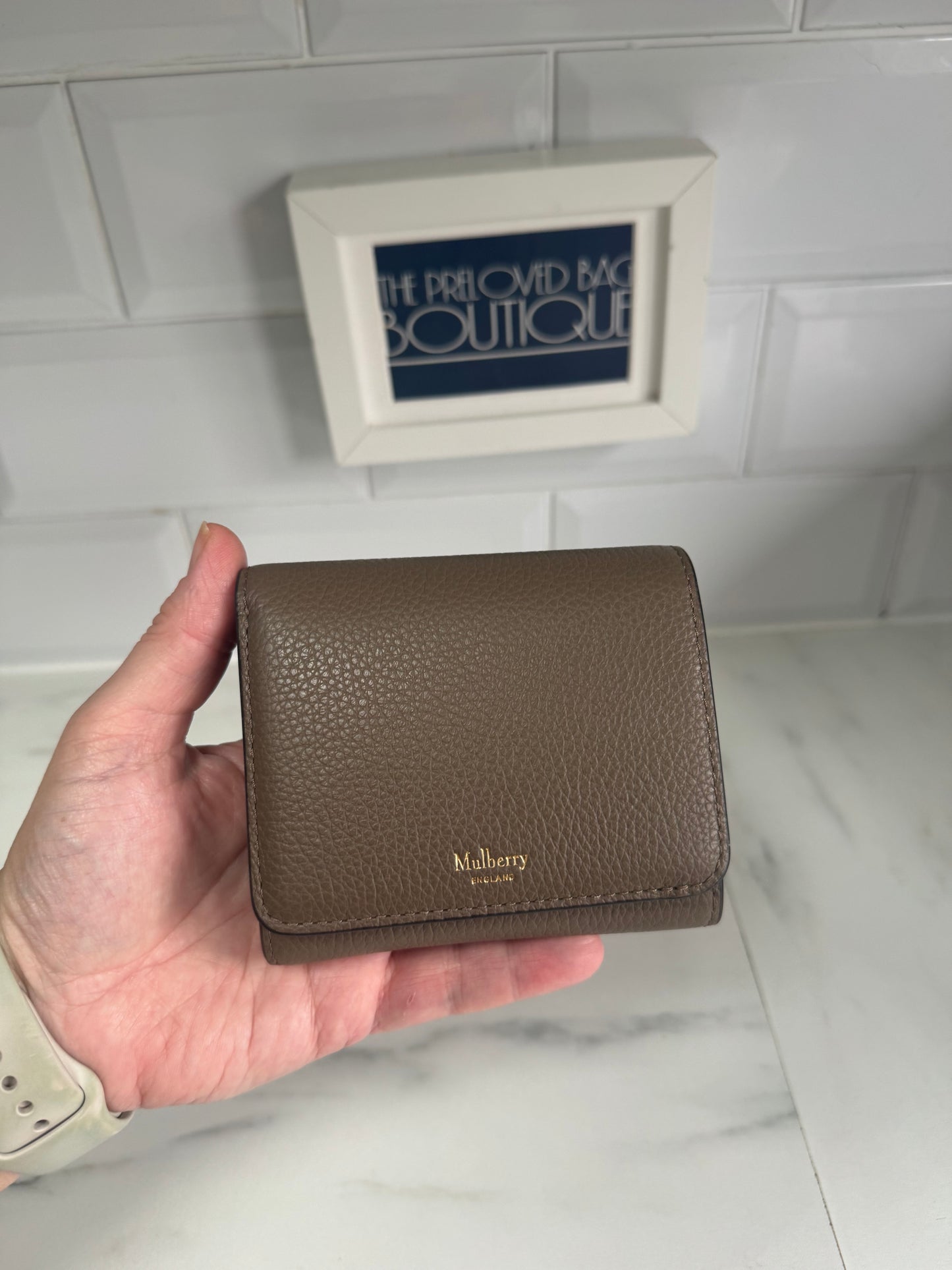 Mulberry Small Continental French Purse - Clay