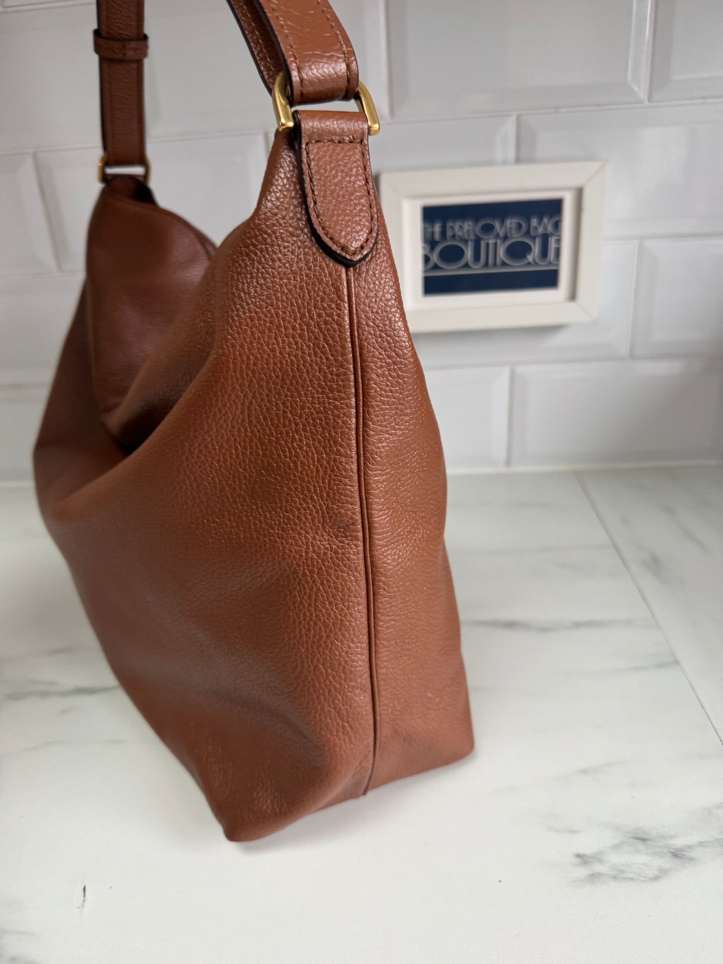Mulberry Tessie Hobo - Oak