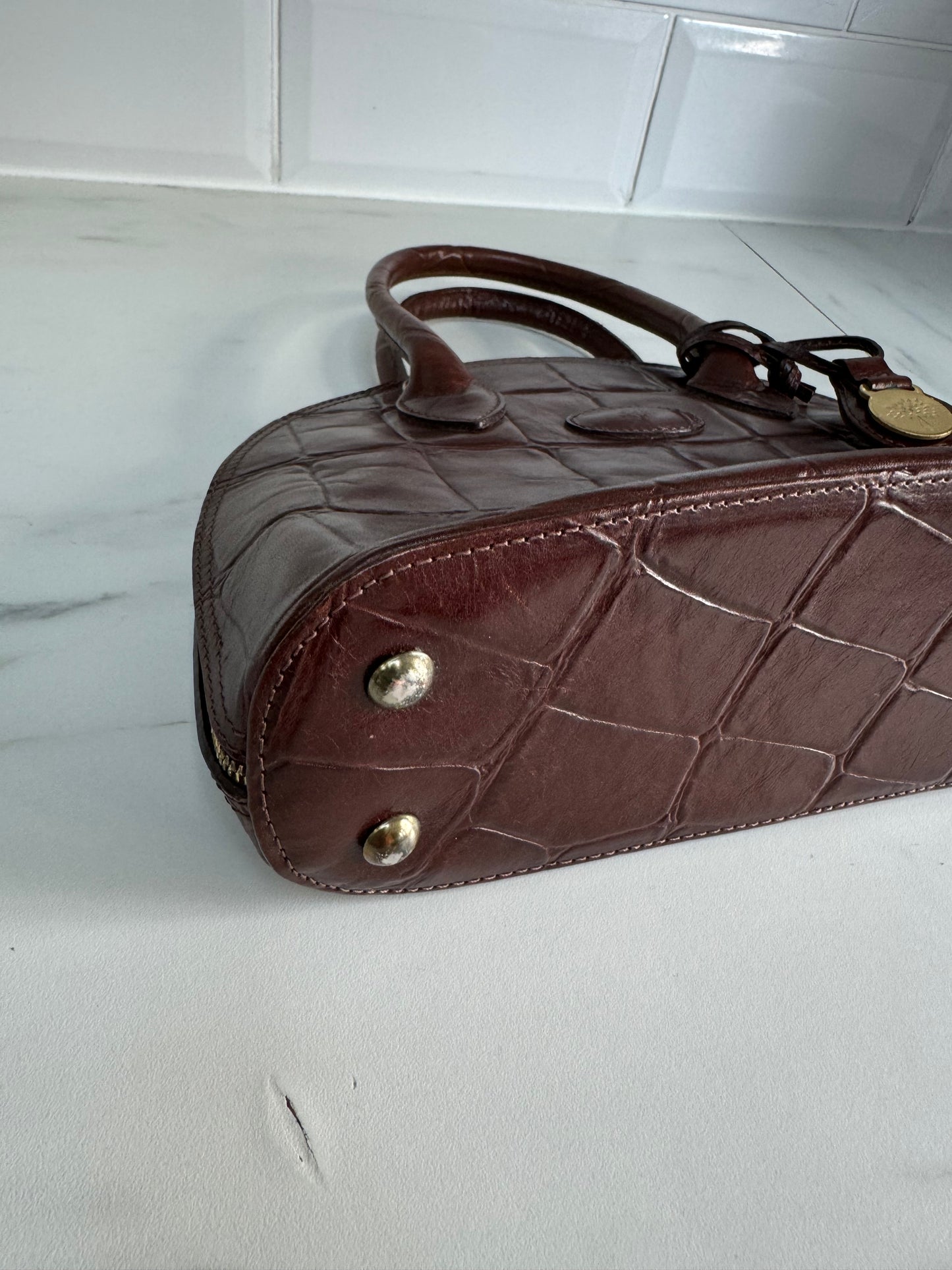 Mulberry Vintage Edbury - Chocolate Brown