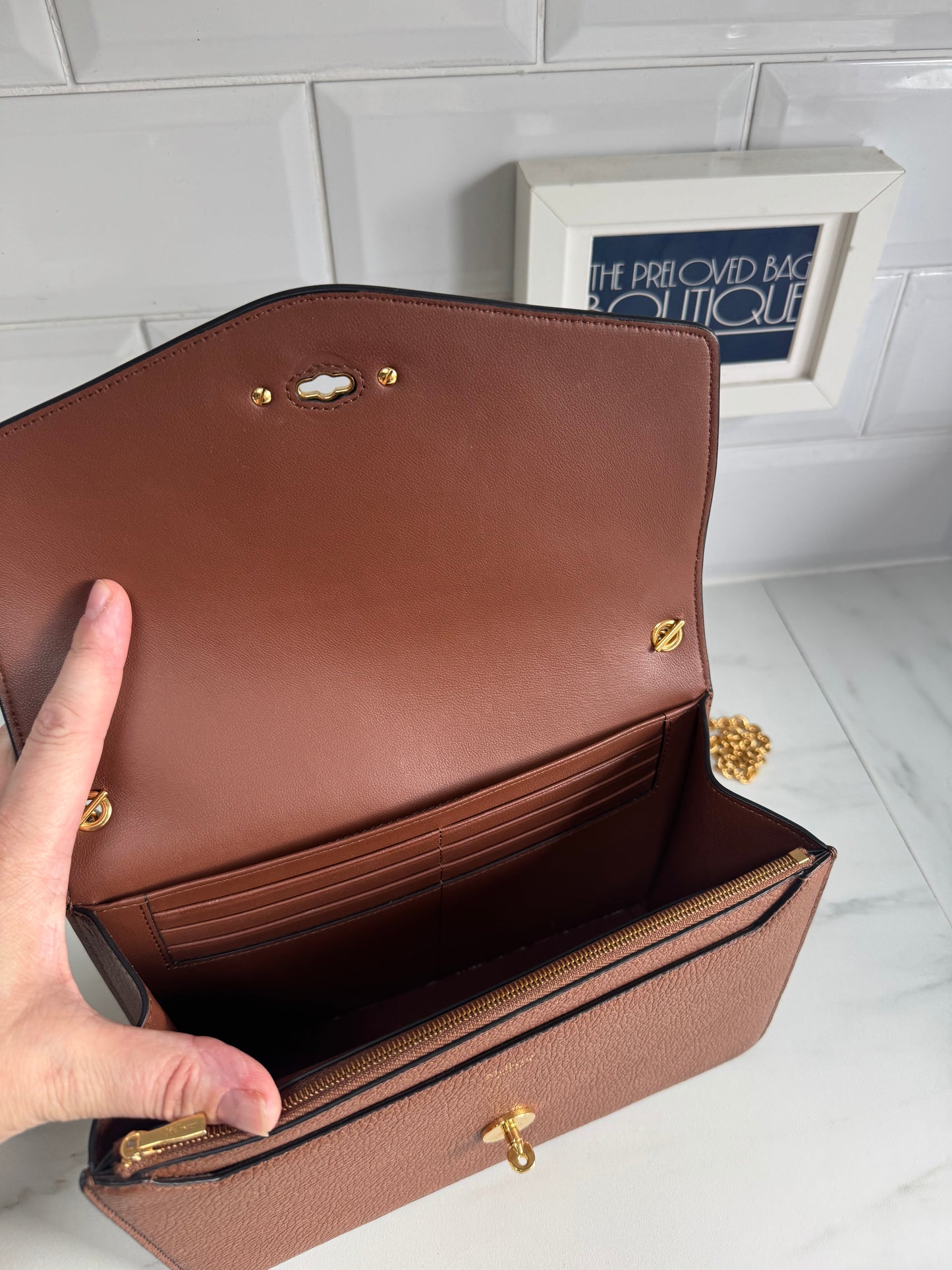 Mulberry Small Darley Shoulder Bag - Oak