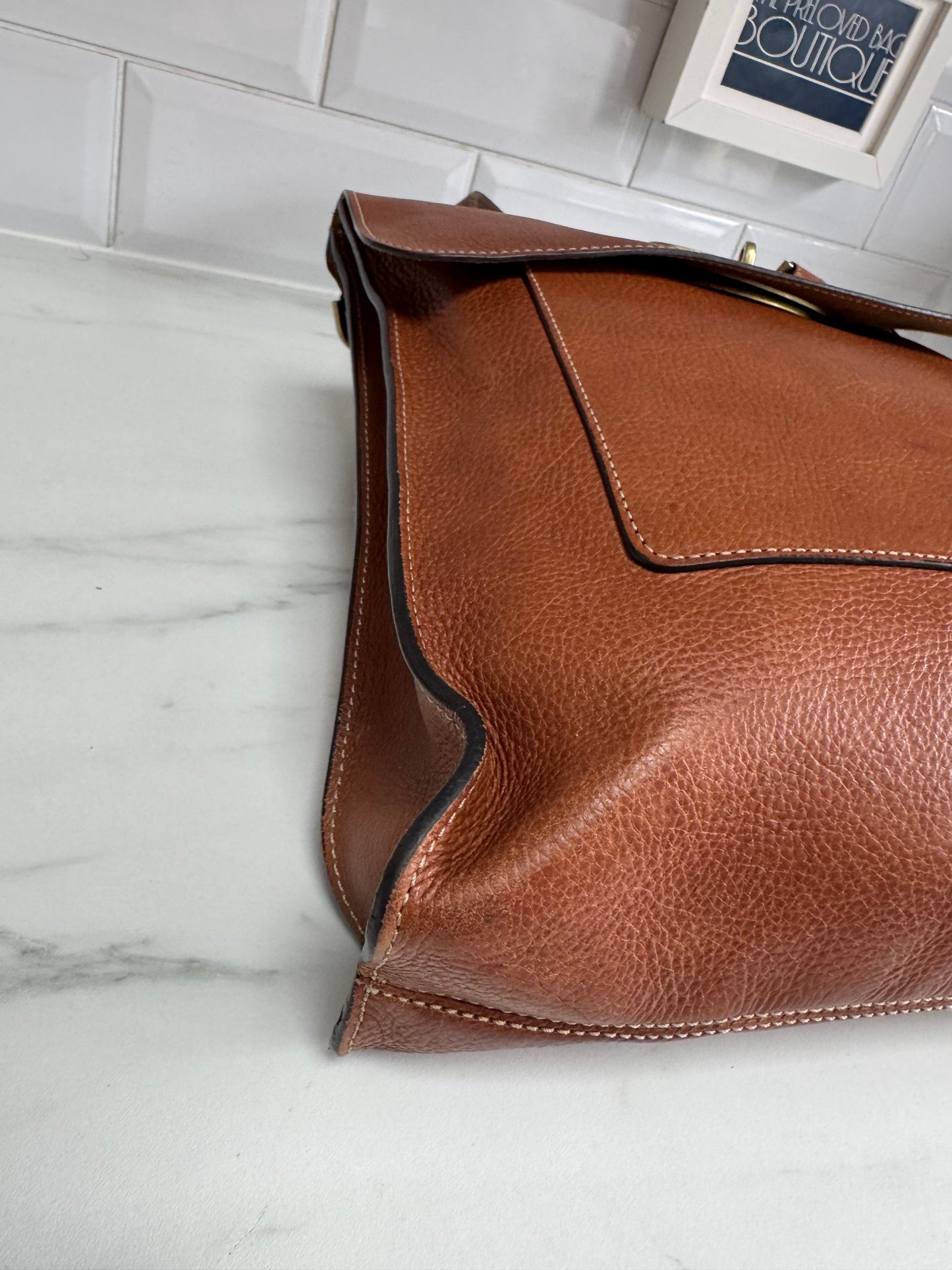 Mulberry Large Antony/Messenger -Oak