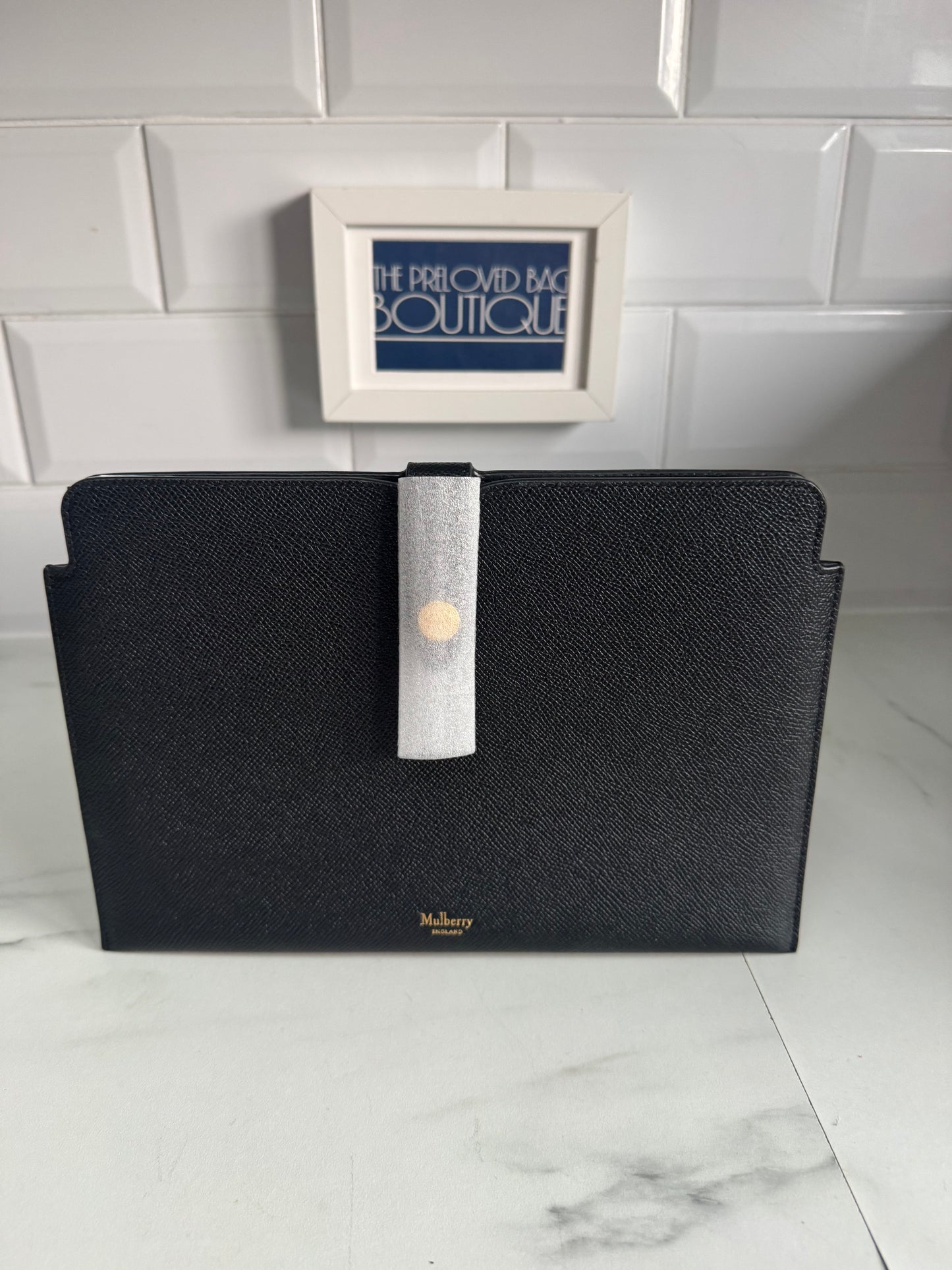 Mulberry Press Stud Tech Pouch - Black