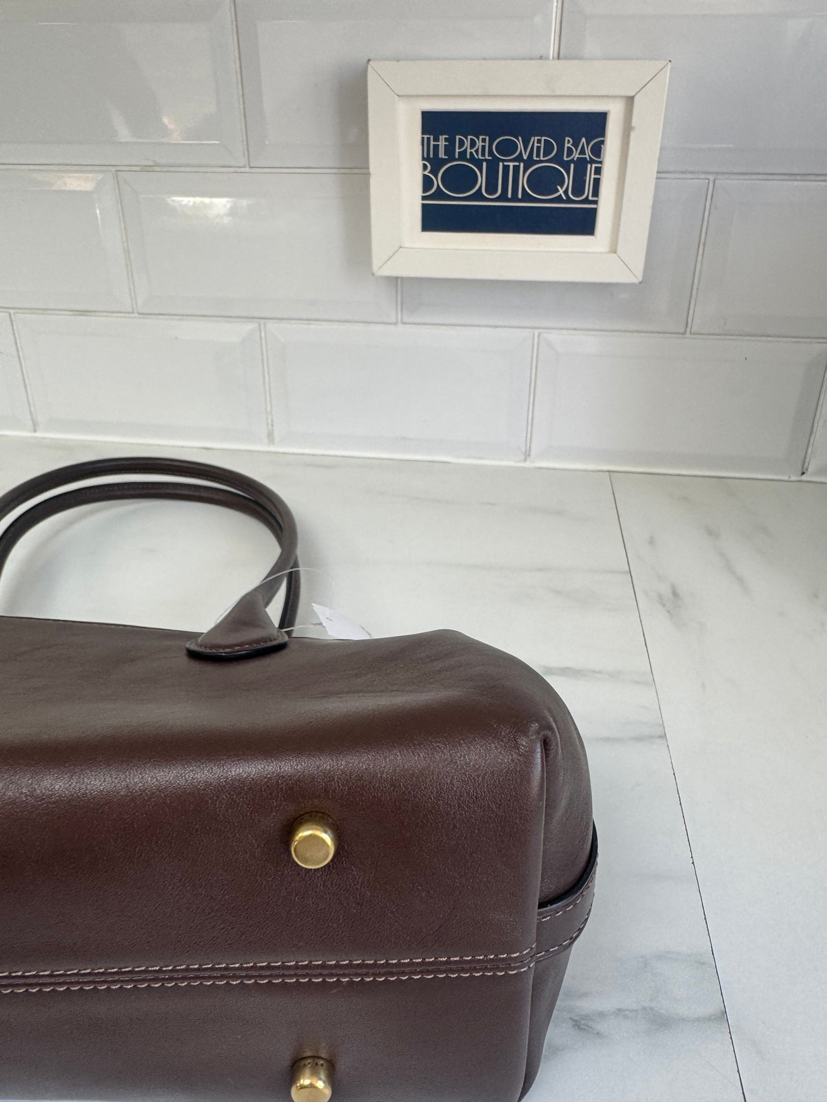 Coach Empire Carryall 34- Chocolate Brown