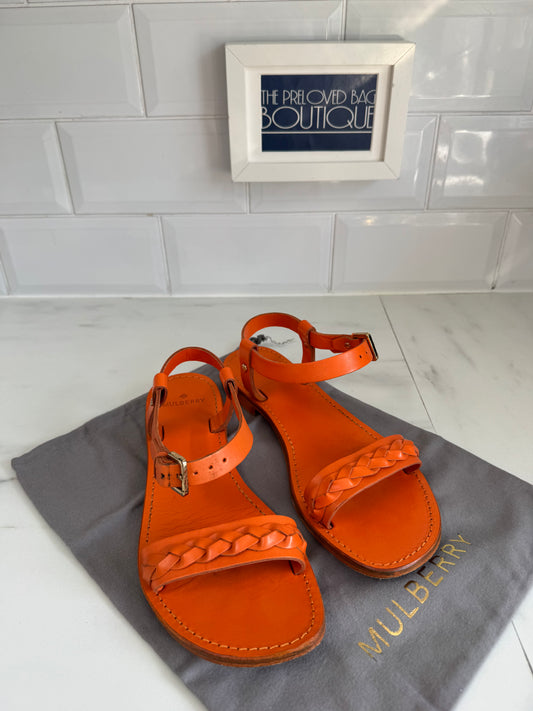 Mulberry Sandals - Mandarin