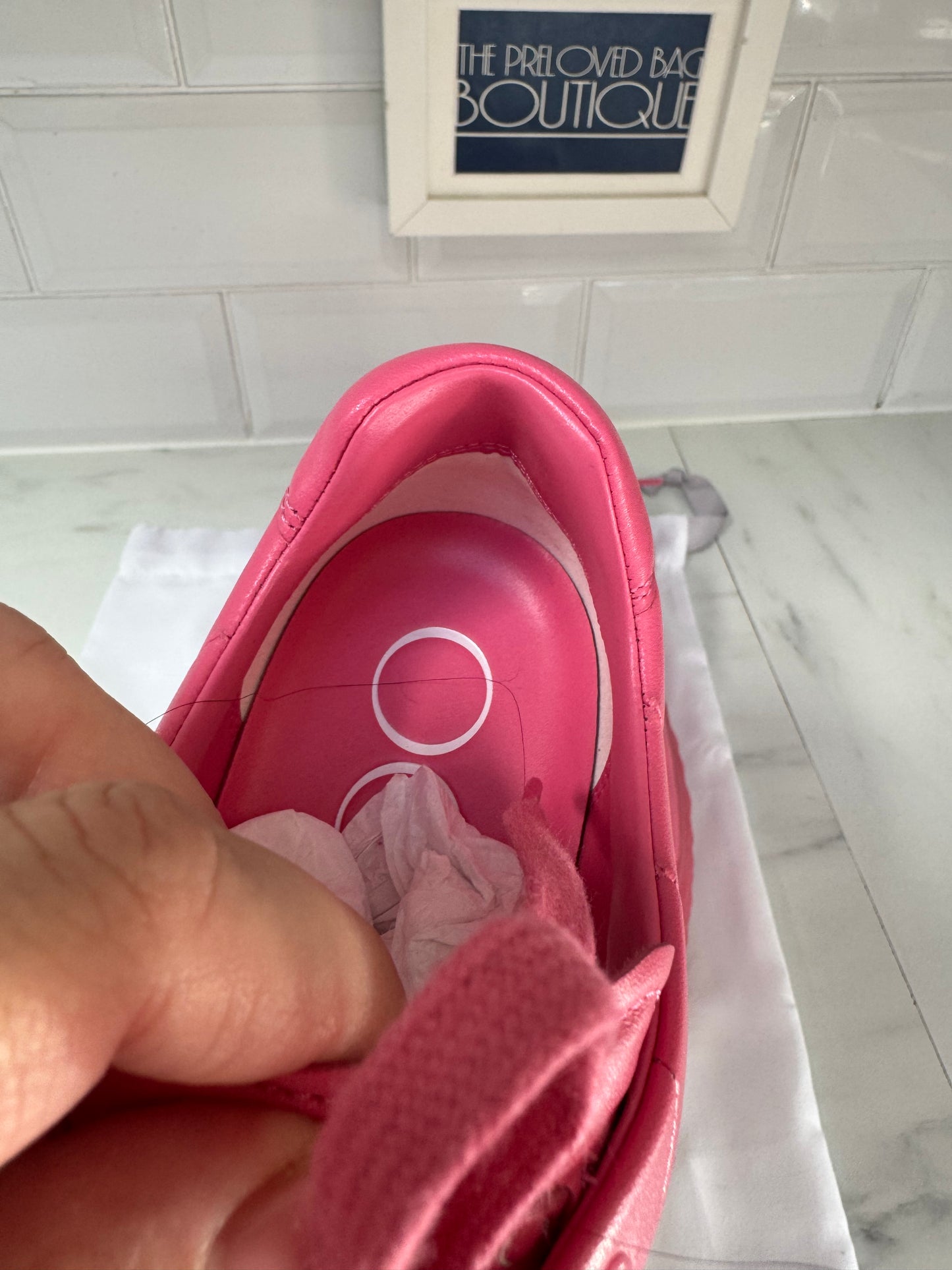 Jimmy Choo Diamond Light Maxi Trainers - Candy Pink