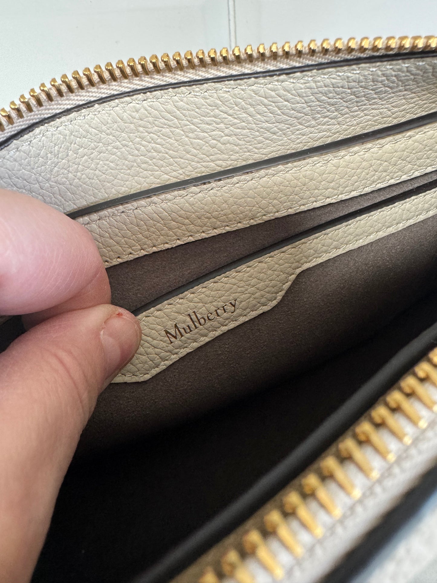 Mulberry Limited Edition “Miffy” Billie Shoulder Bag - Chalk & Green