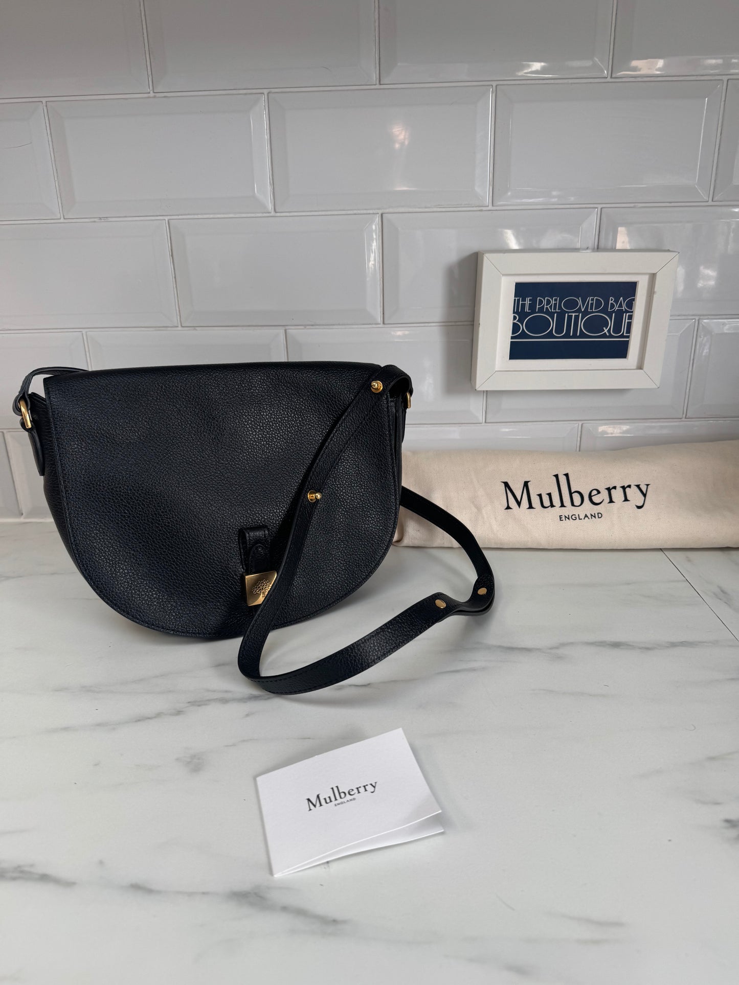 Mulberry Small Tessie Satchel - Black