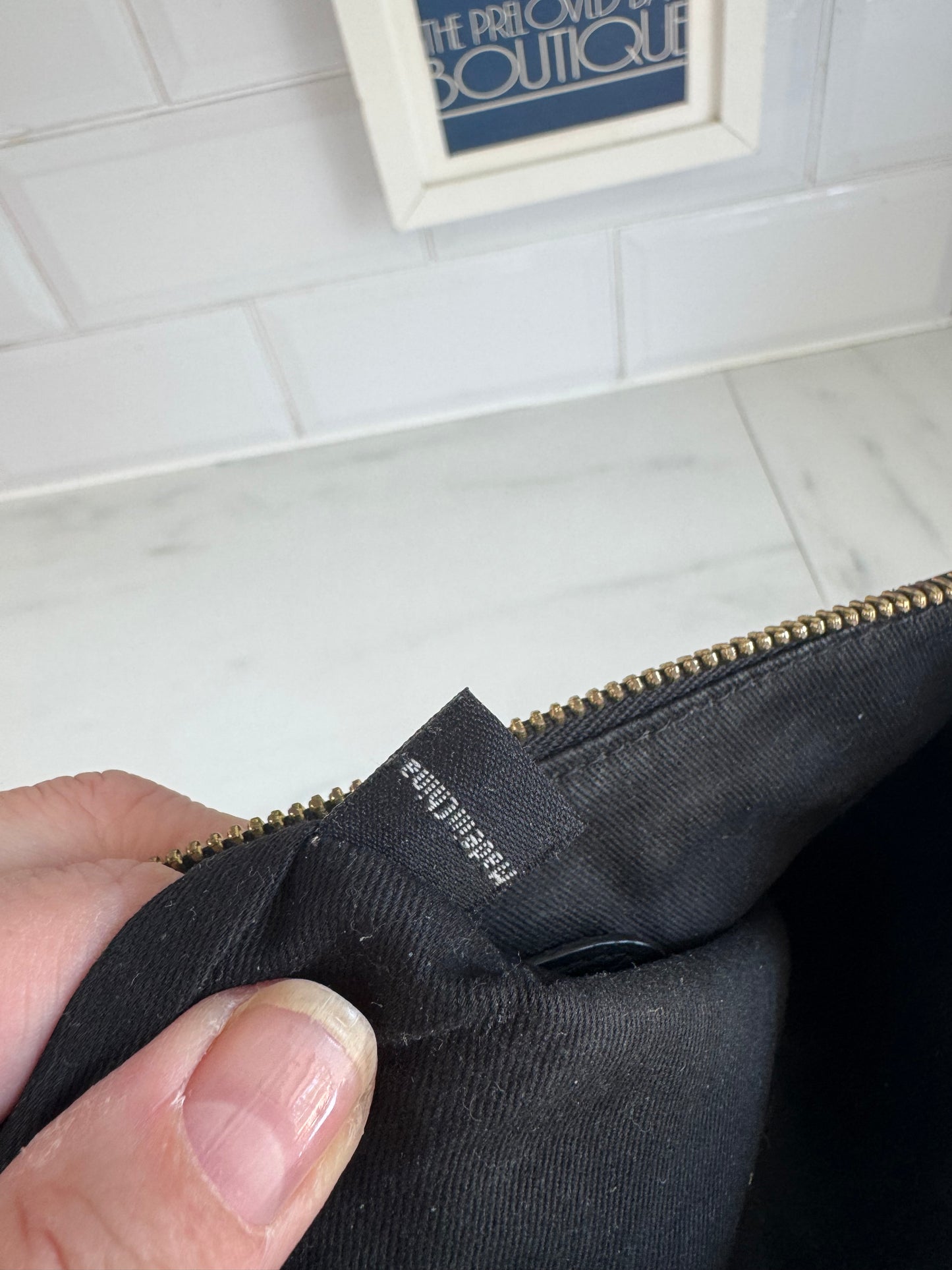Mulberry Effie Wristlet Pouch - Black