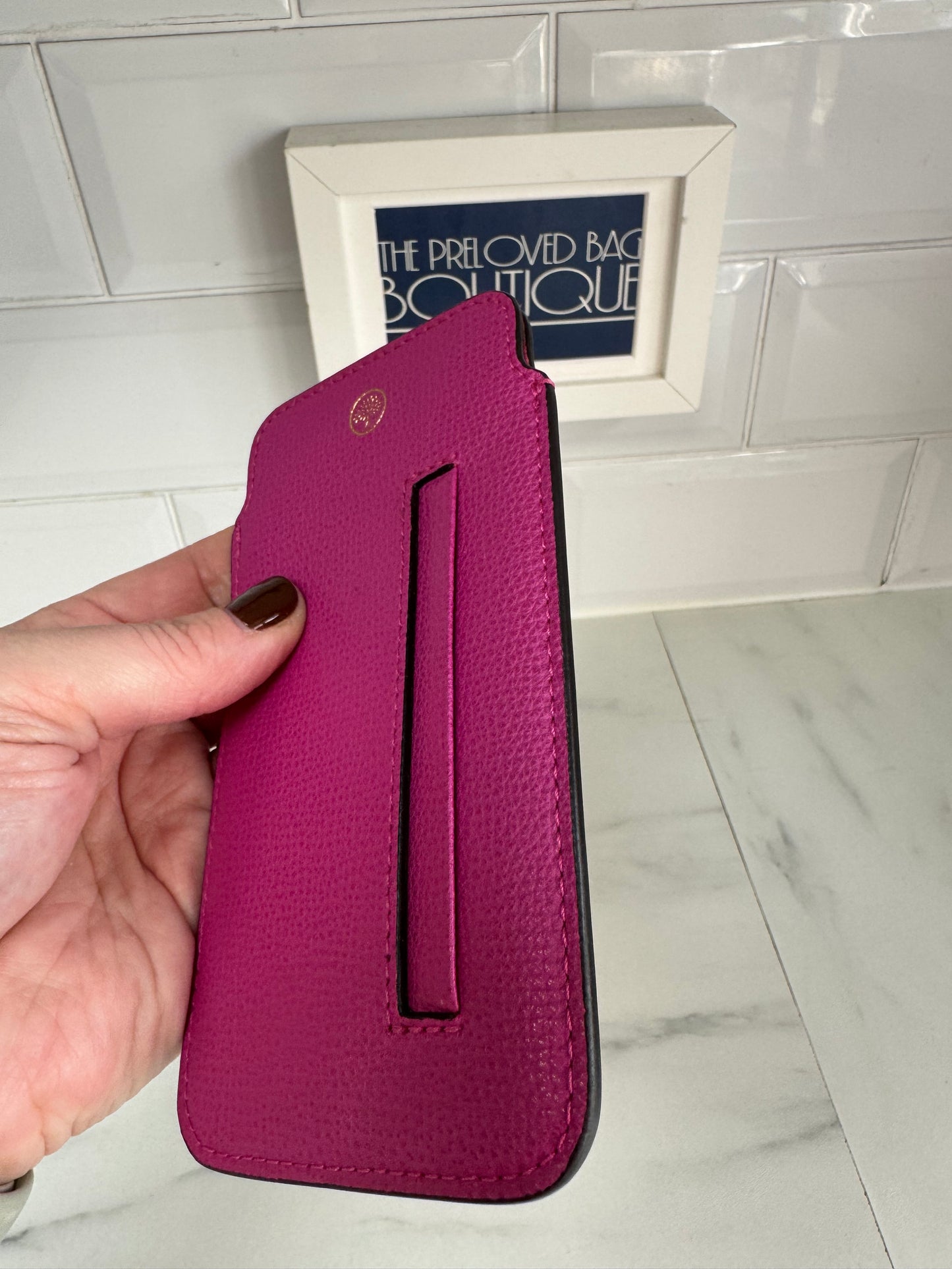 Mulberry Glasses Pouch - Pink