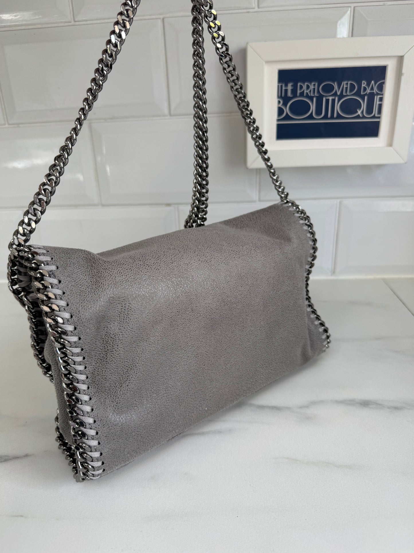 Stella McCartney Falabella Wallet Crossbody Bag - Grey