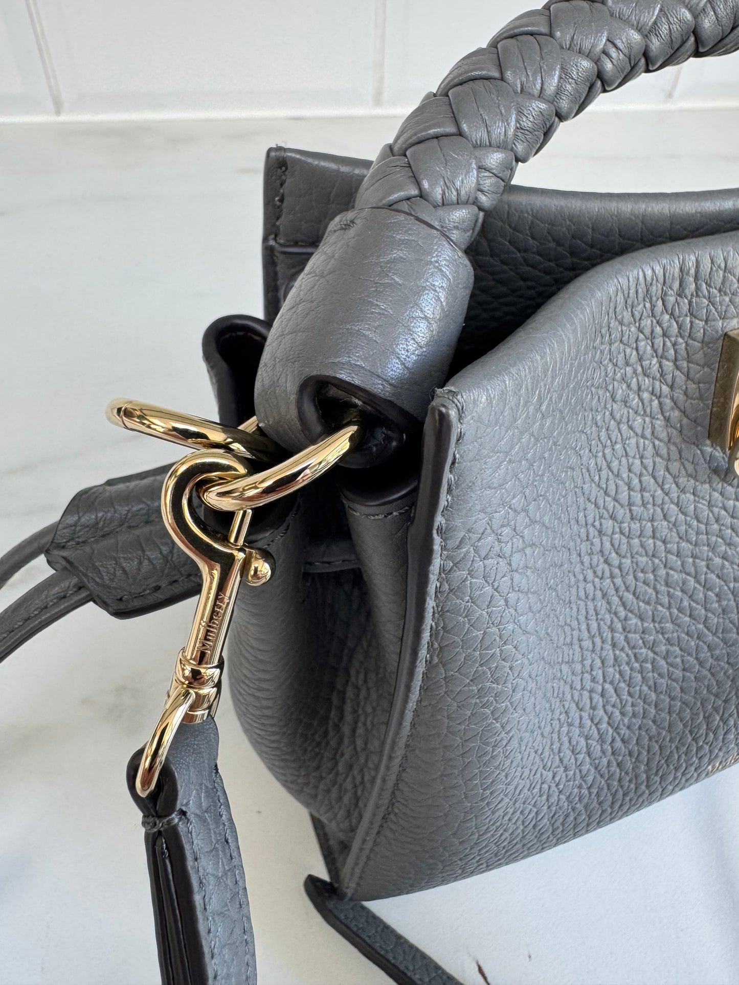 Mulberry Mini Iris - Charcoal Grey