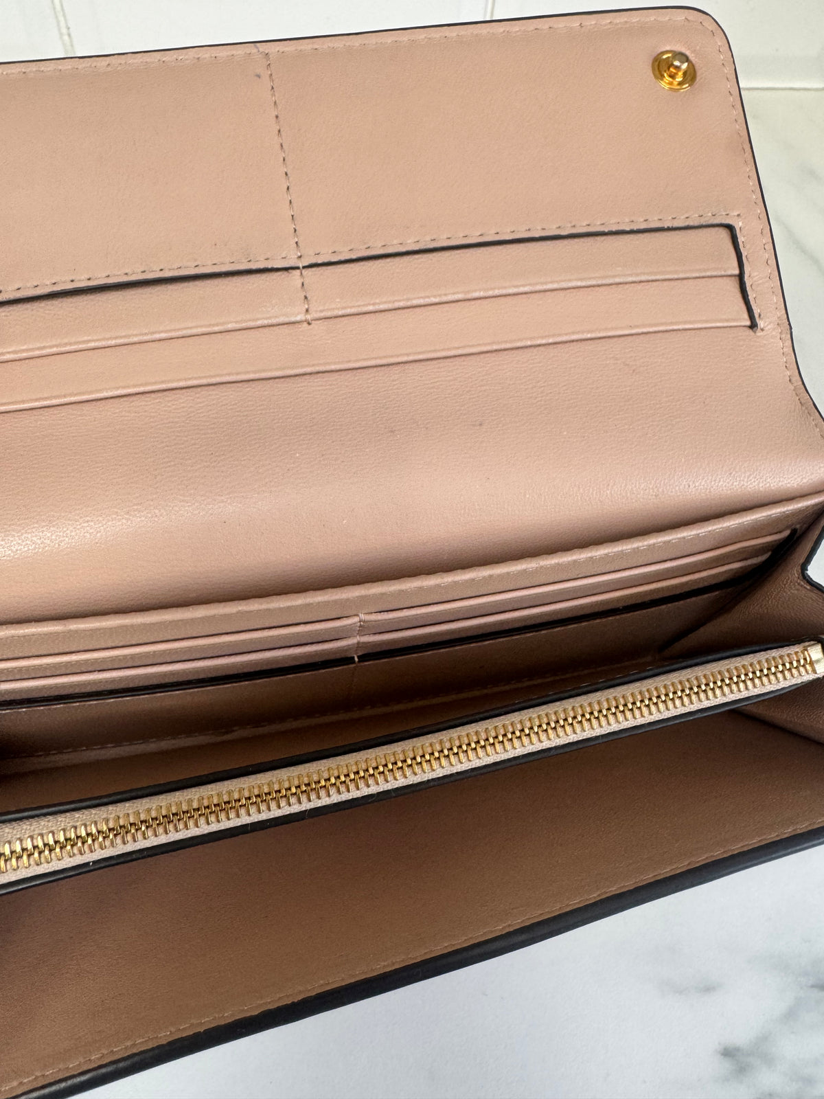 Mulberry Continental Wallet - Rosewater