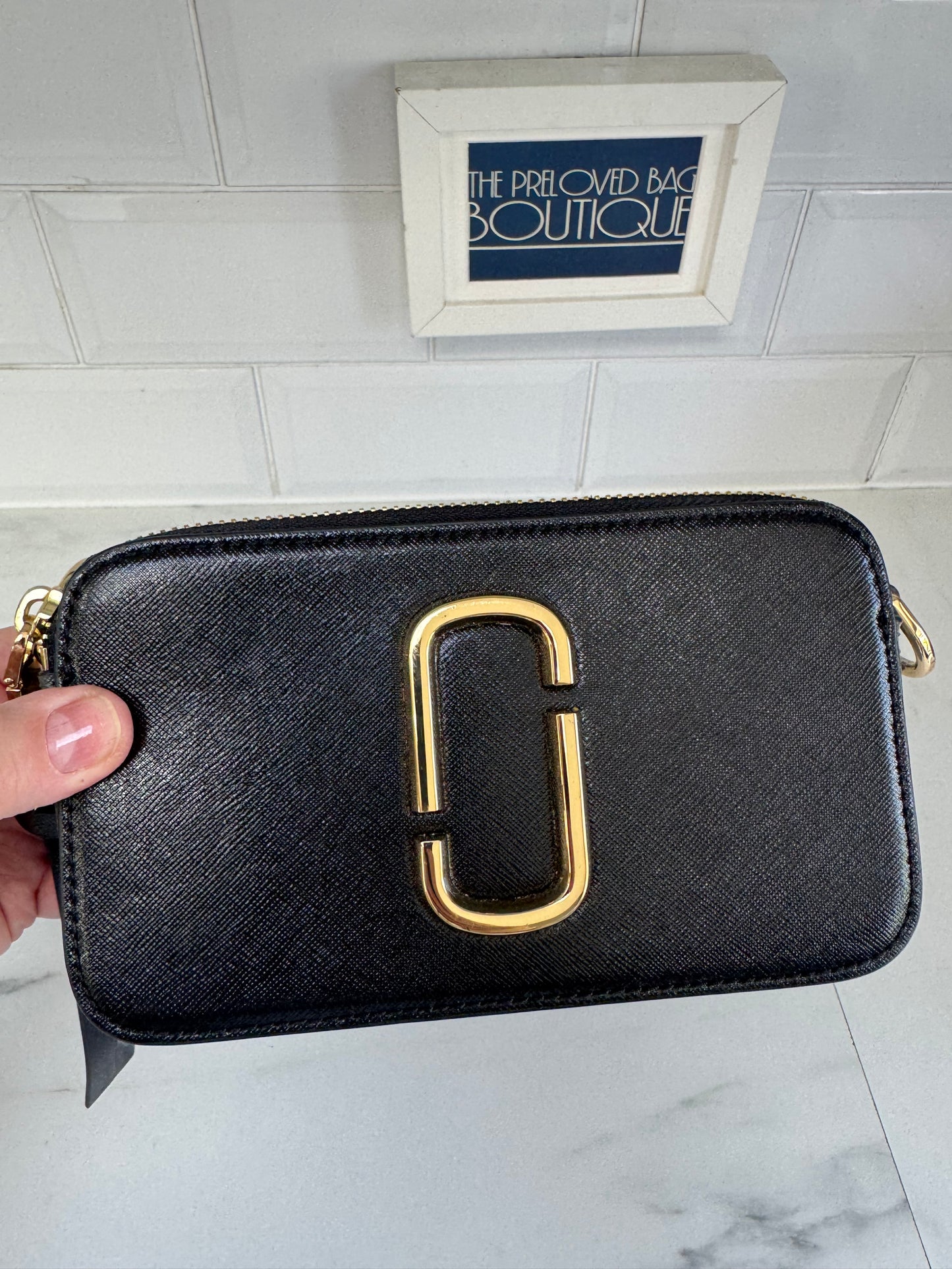 Marc Jacobs Snapshot Camera Bag - Black and White